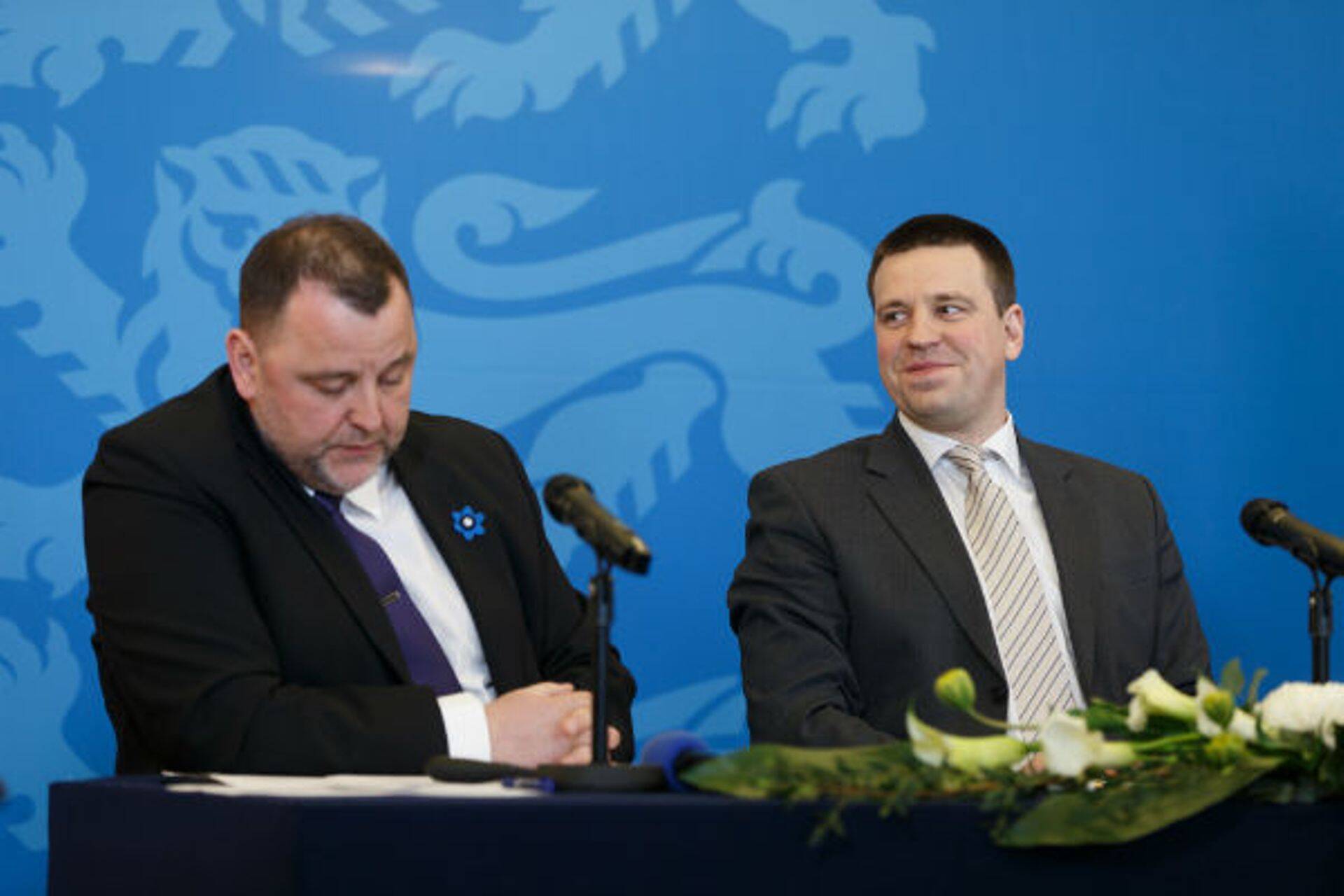 Peaminister Jüri Ratas ja endine rahandusminister Sven Sester.