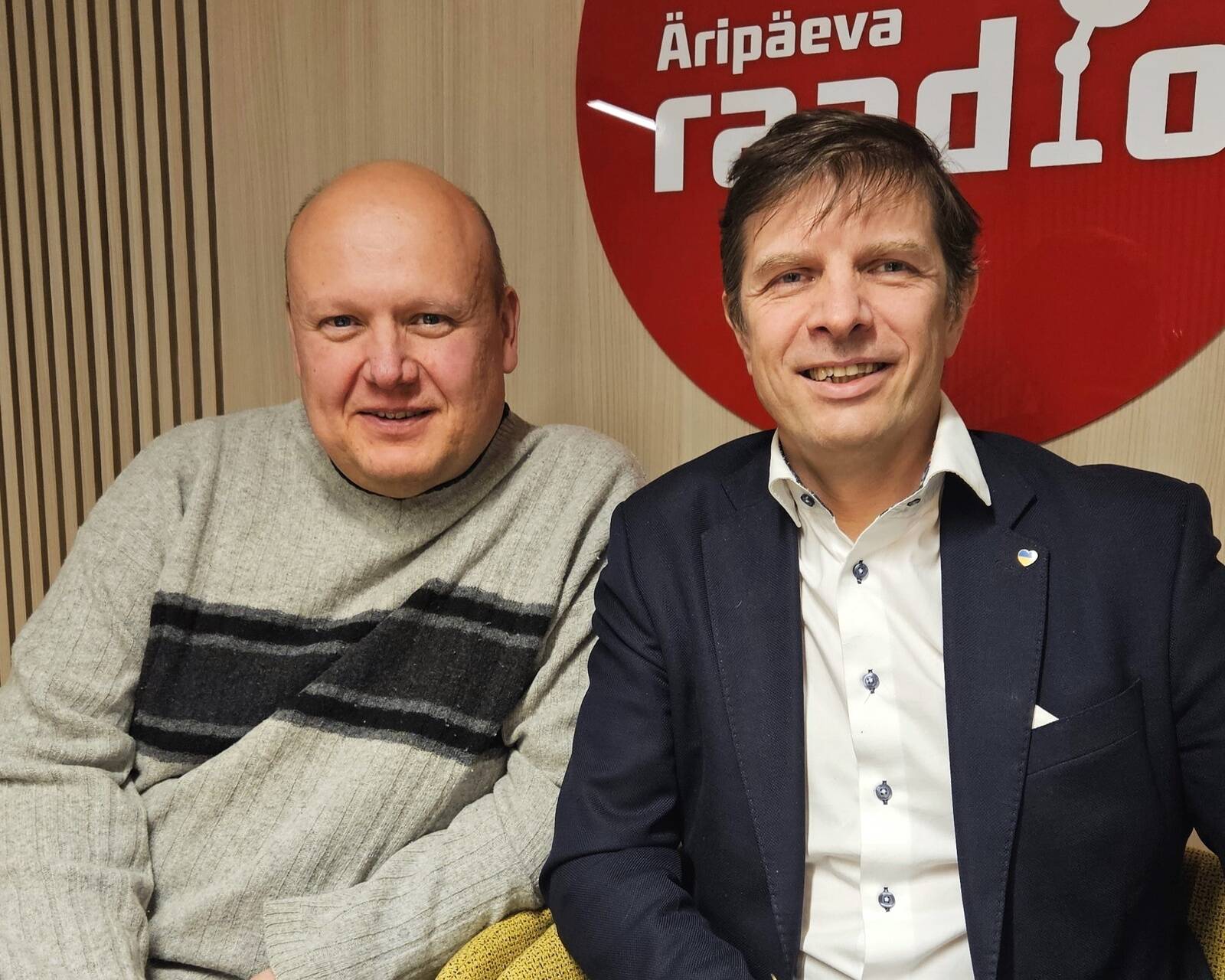 AI‑idufirmai UKU kaasasutaja Henrik Aavik ja saatejuht Priit Kallas Dreamgrowst.