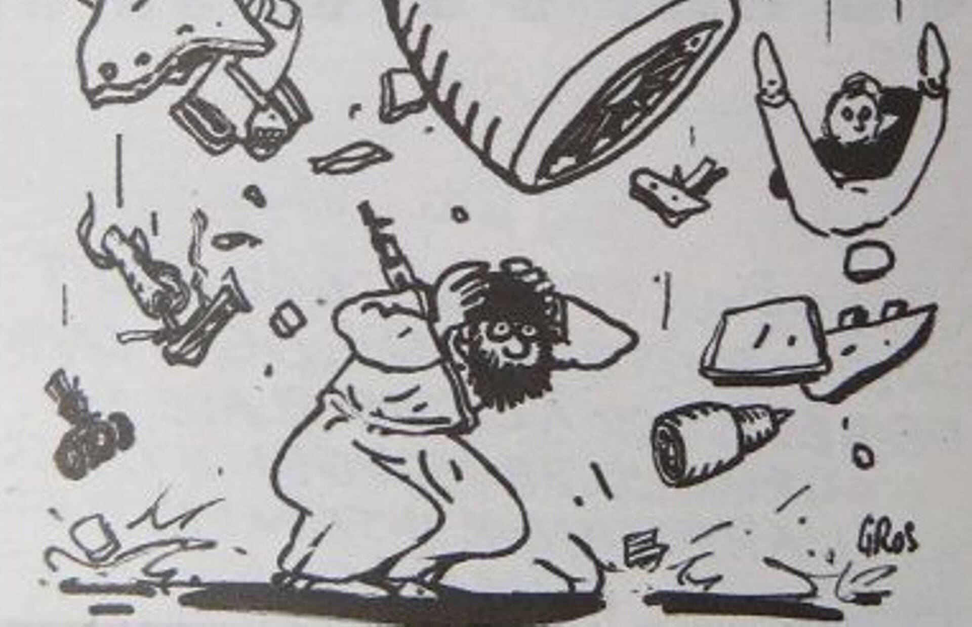 Charlie Hebdo tegi nalja Vene lennukatastroofi üle