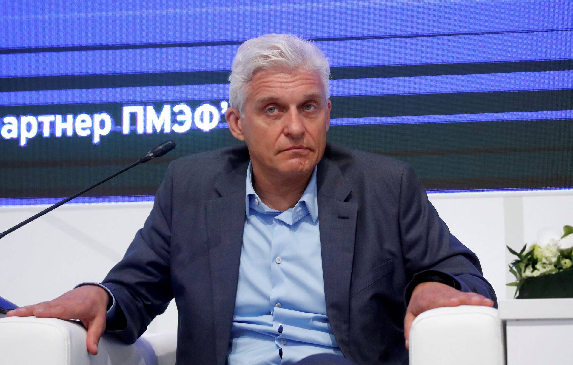 Предприниматель Олег Тиньков.