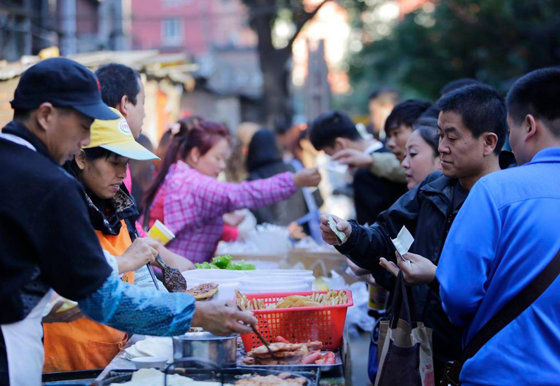 Hiina tänavakauplejad