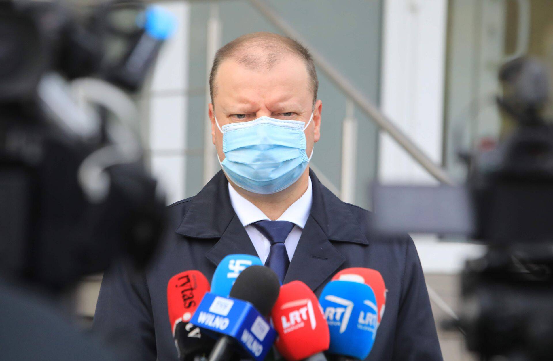 Премьер-министр Литвы Саулюс Сквернялис.