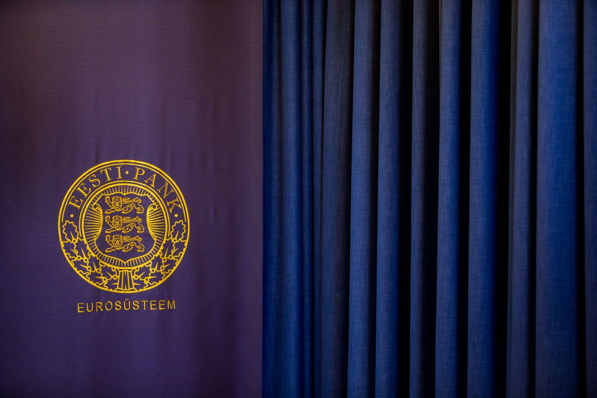 Foto Eesti Panga pressikonverentsilt 2012. aastal.