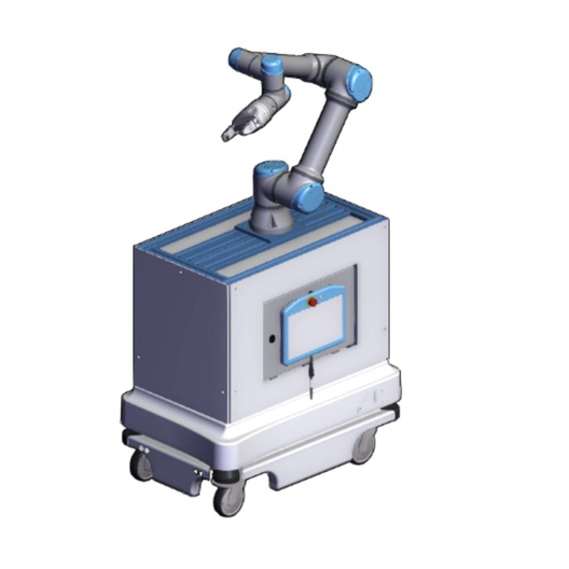 Robotkäpp integreerituna laorobotile