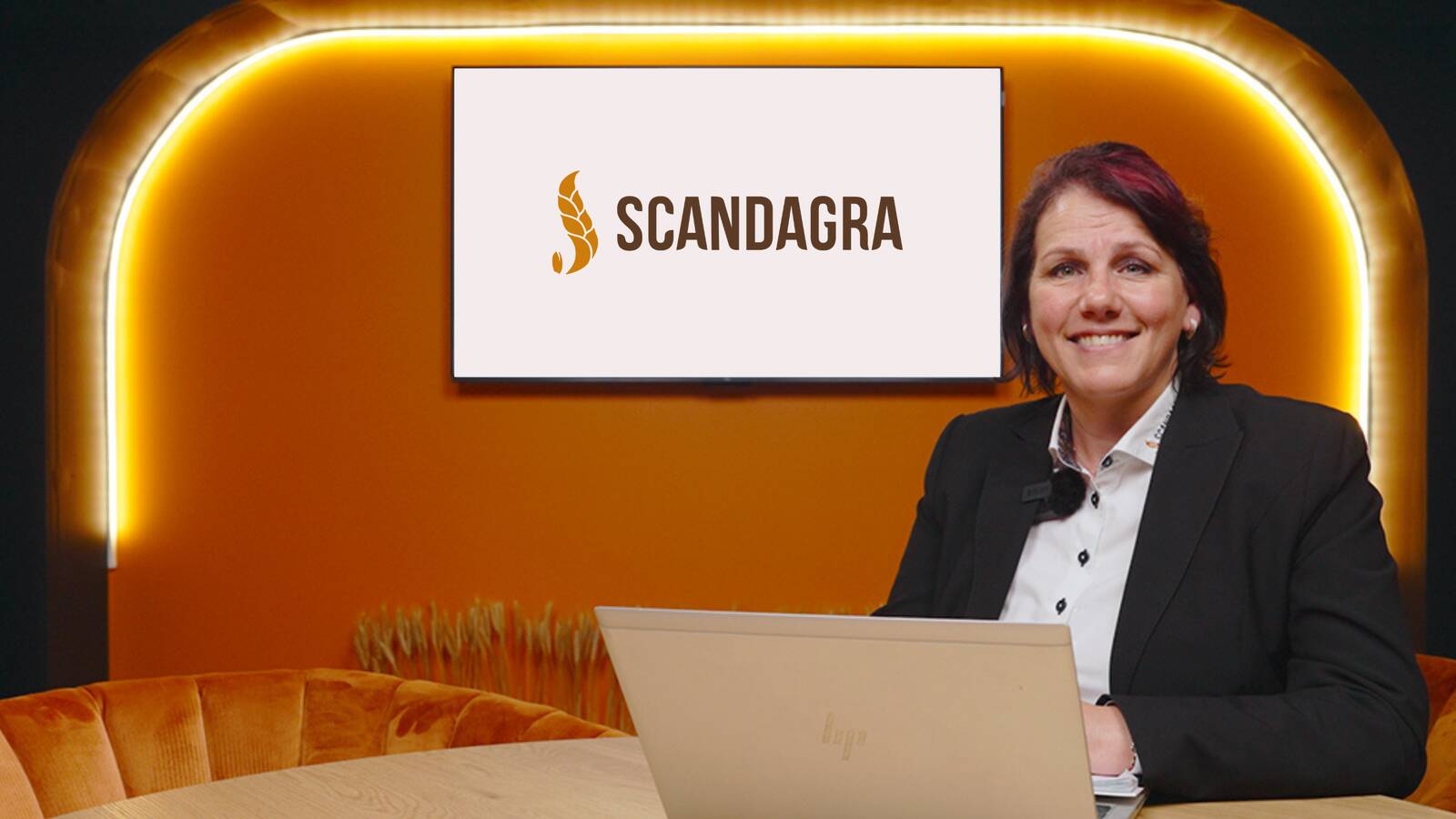 Scandagra viljaäri juht Marge Pähkel.