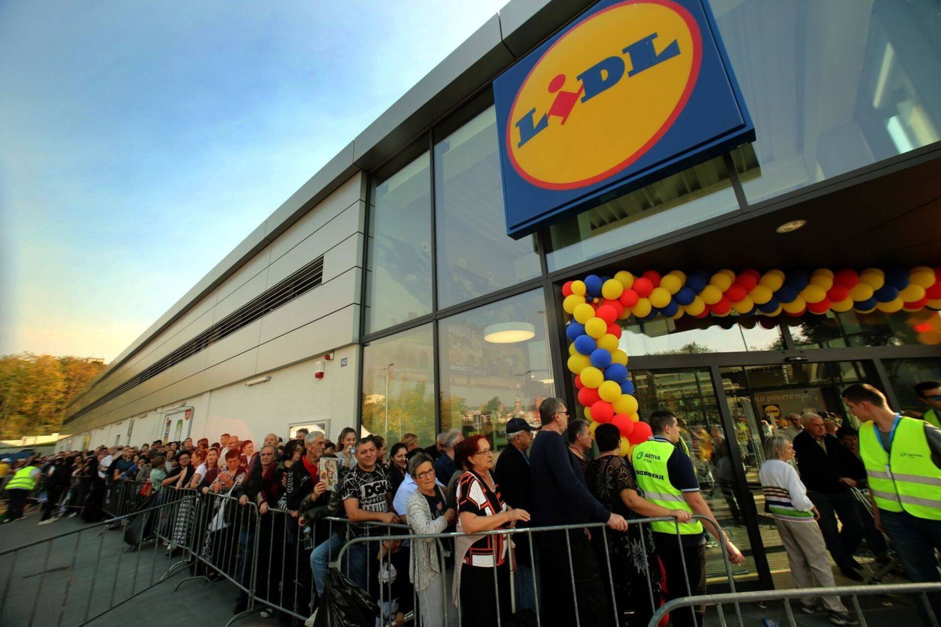 Открытие Lidl в Сербии