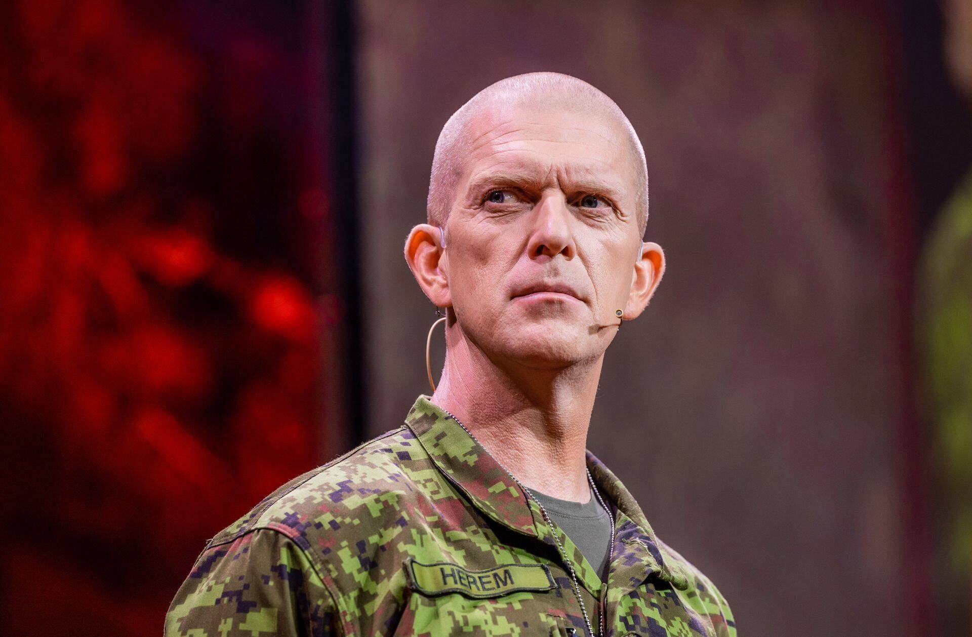 Kaitseväe juhataja kindralleitnant Martin Herem.