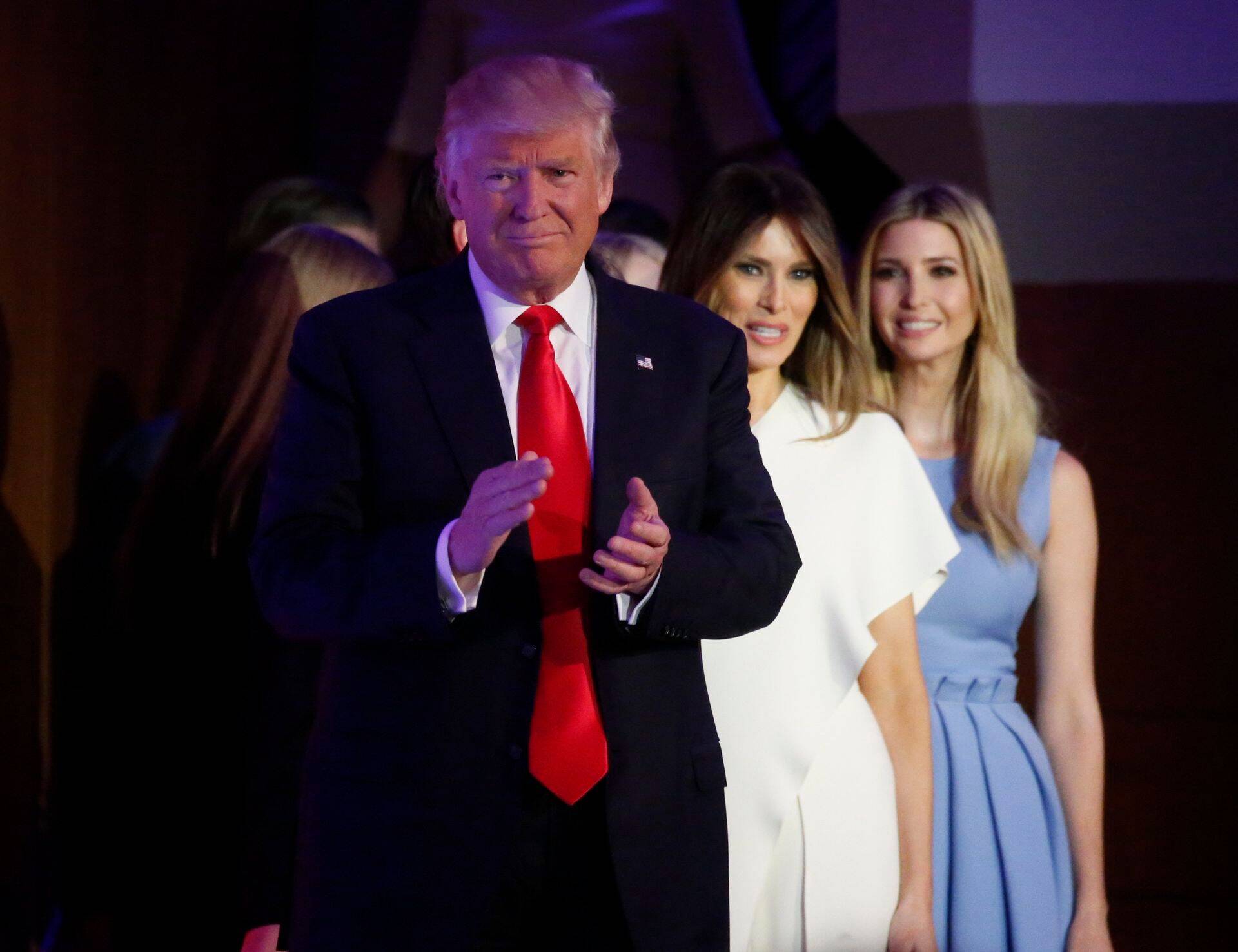 Donald Trump valiti USA 45. presidendiks.
