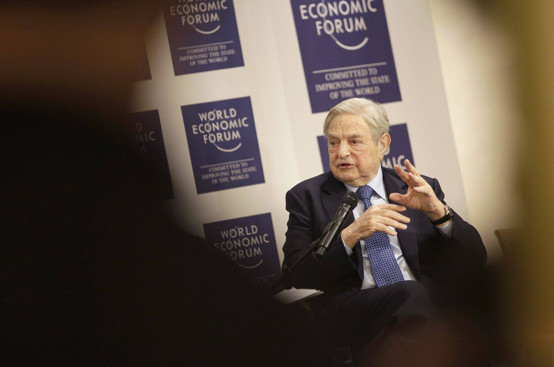 George Soros Davosi foorumil