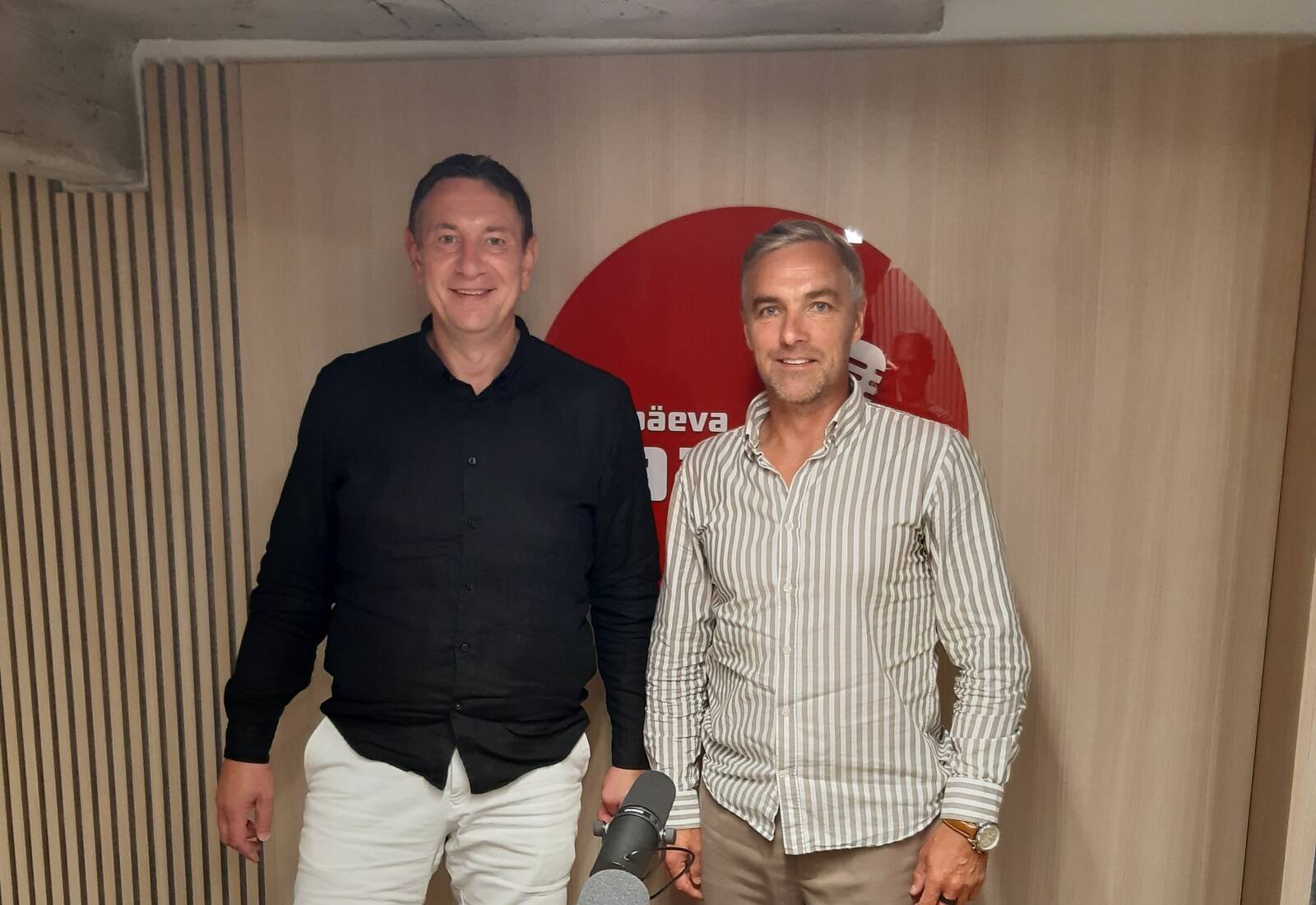 LVM Kinnisvara tegevjuht Ingmar Saksing ja Reterra Estate´i tegevjuht Reigo Randmets.