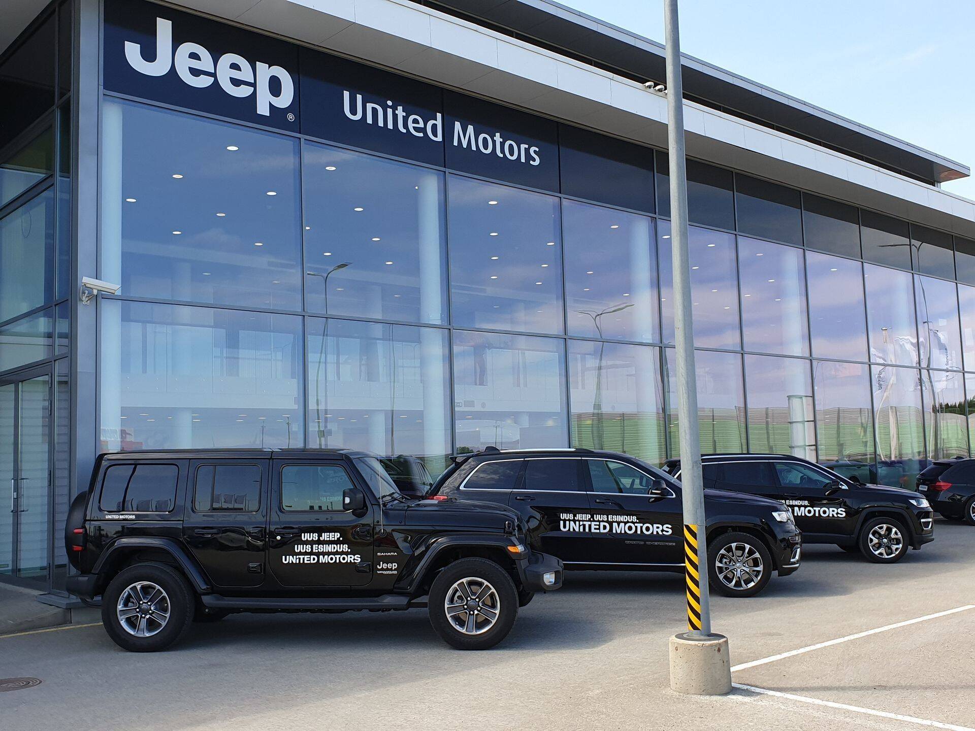 Juunis alustas United Motors uute Jeepide esindamist Eestis.