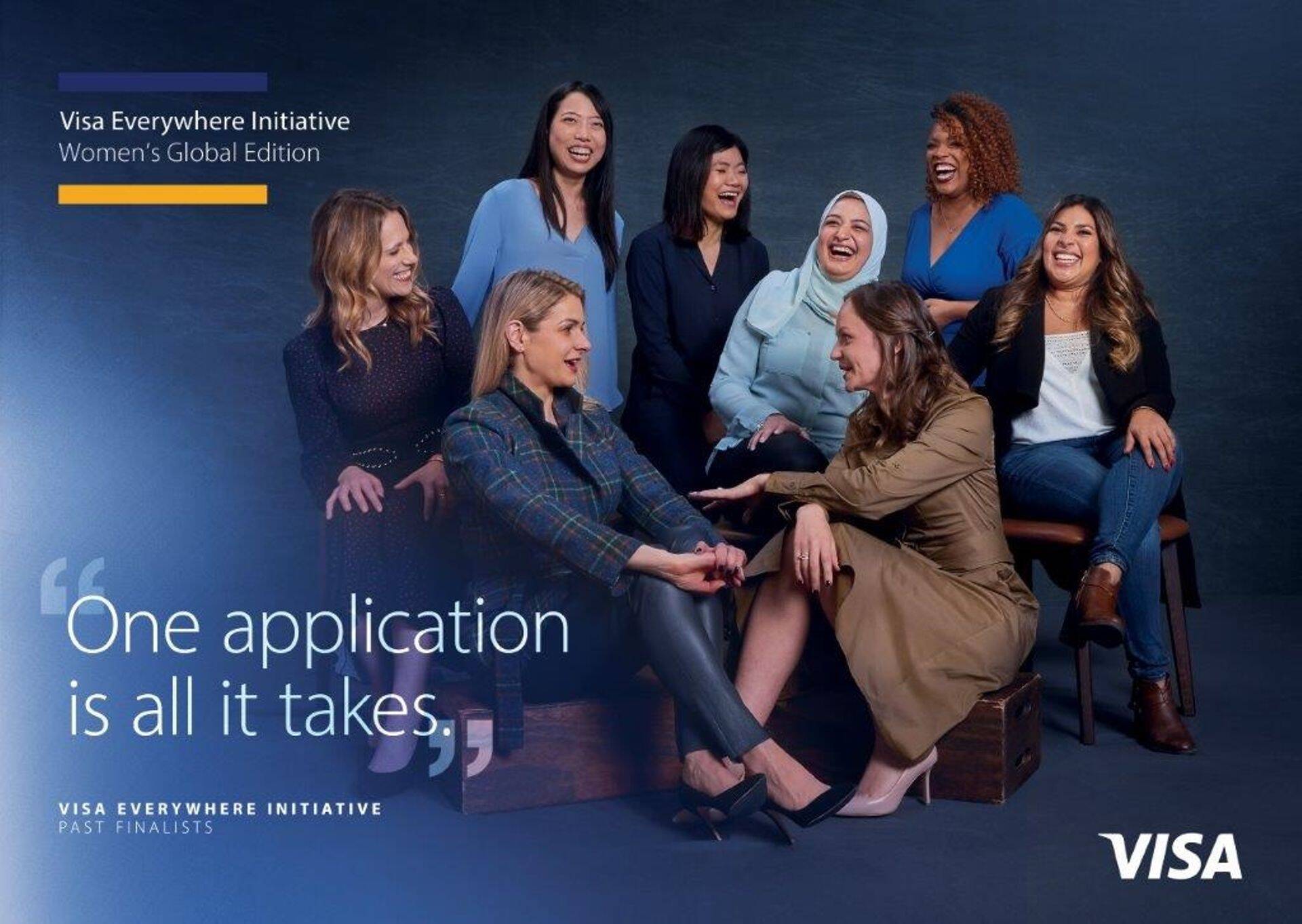 VISA Everywhere Initative: Women’s Global Edition kampaania foto.