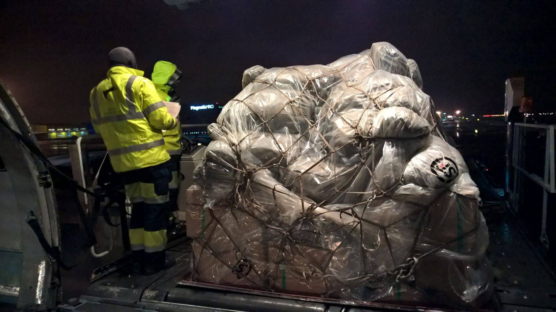 Post11 Hiinast Tallinna lennutatud kaup.