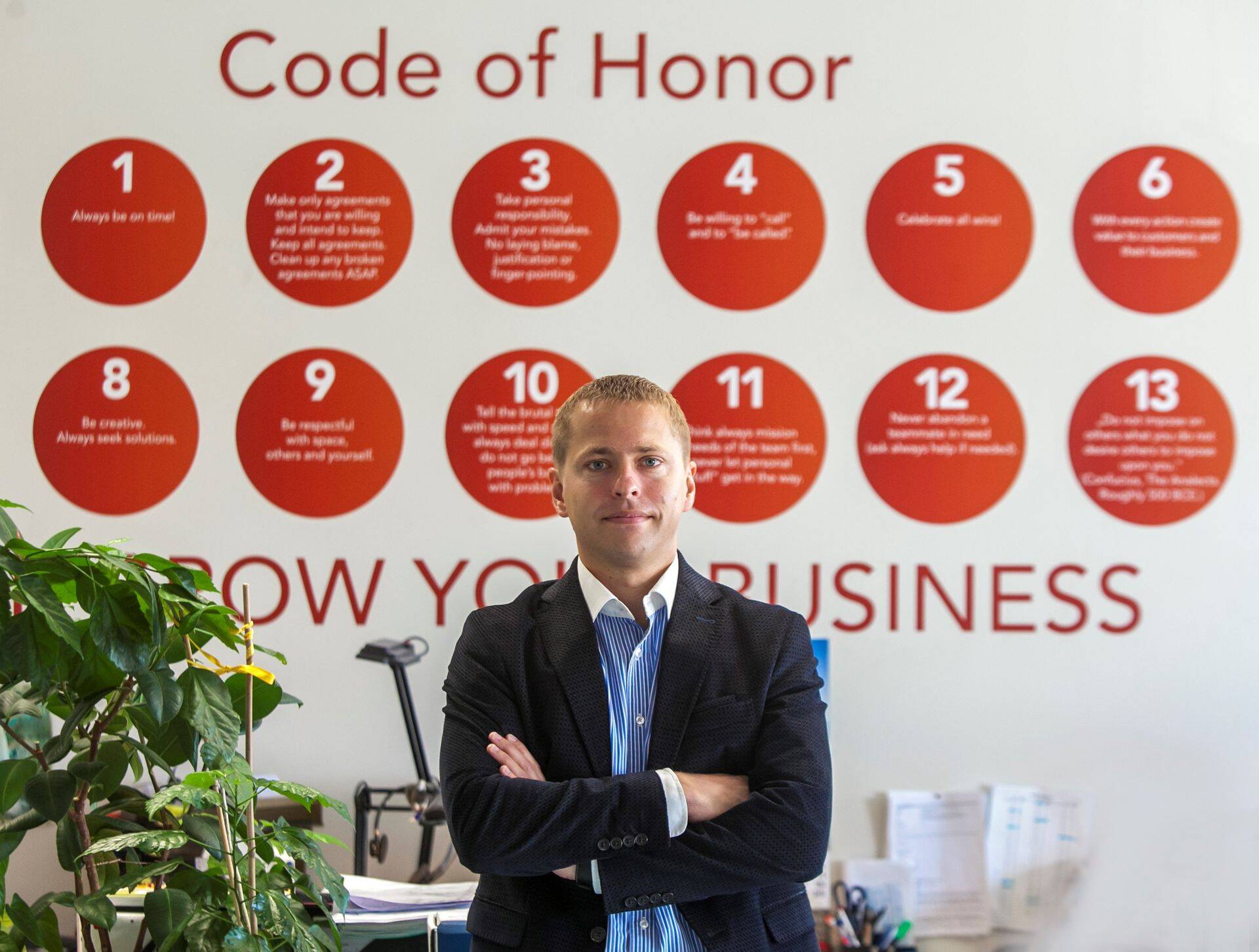 Balti Logistika tegevjuht Joel Timm.