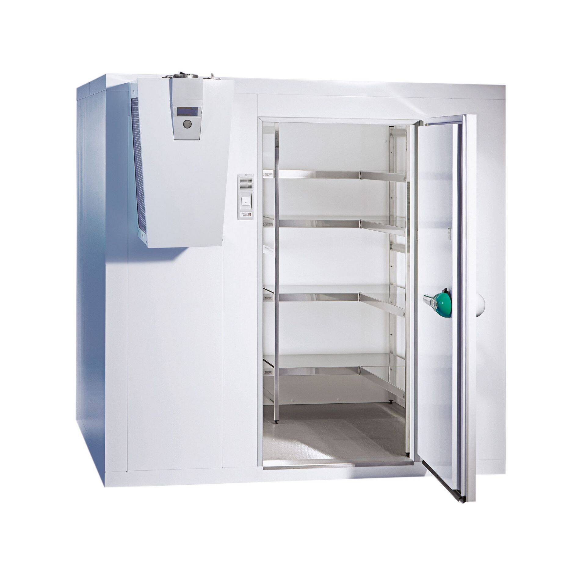 Spetsiaalse paneelide lukustussüsteemiga külmkamber