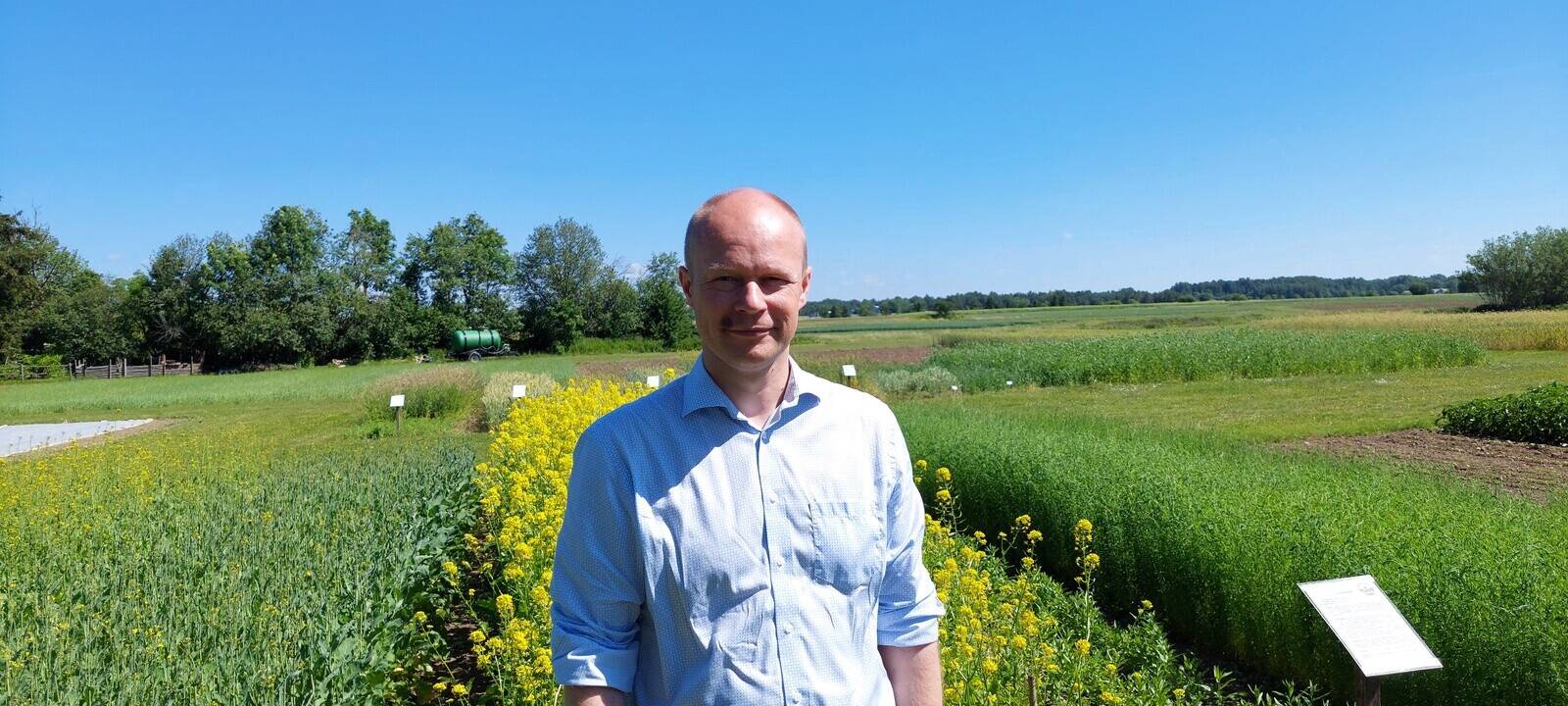 Maaelu Teadmuskeskuse põllumajandusuuringute osakonna juhataja Ants-Hannes Viira.