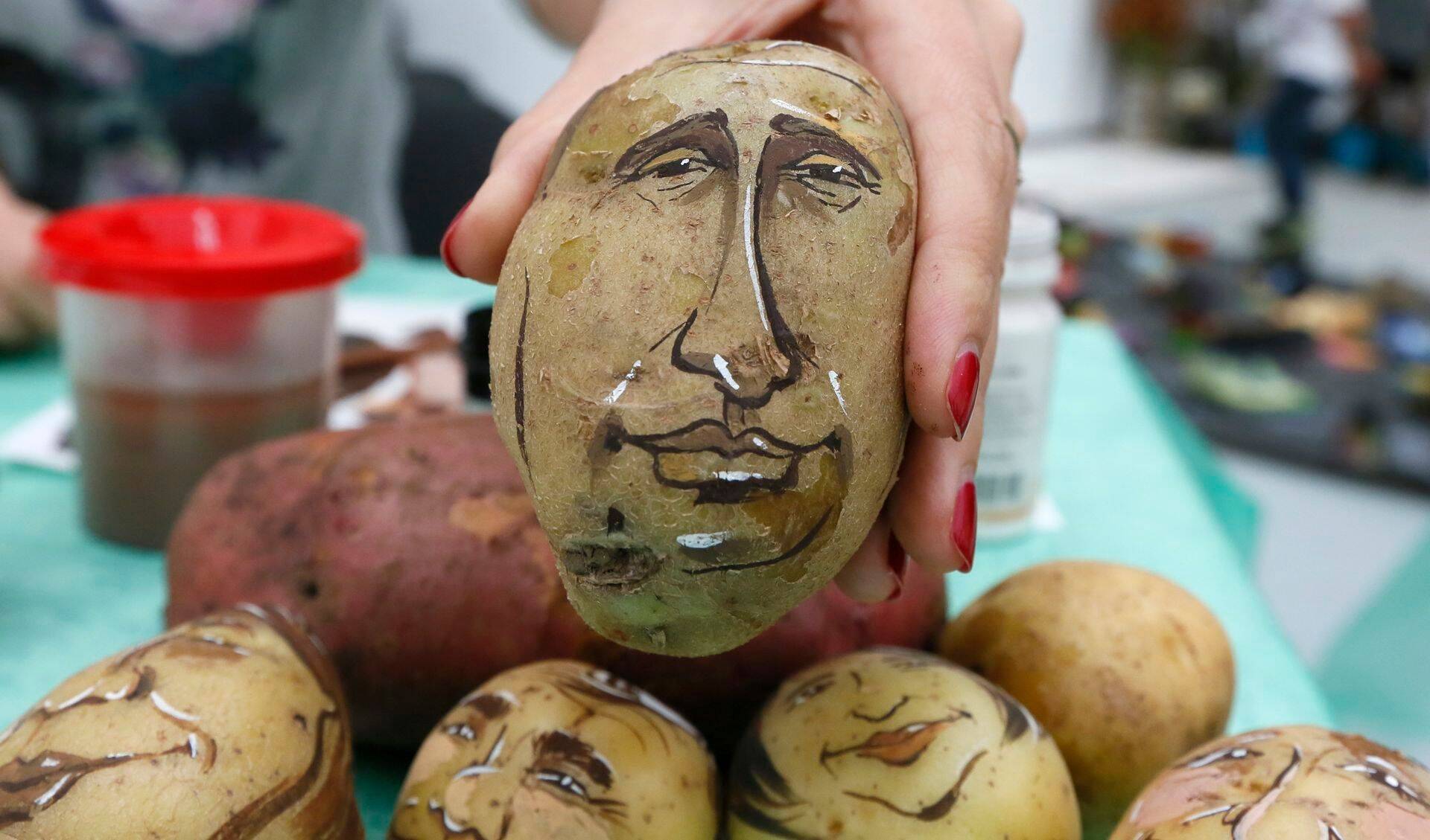 Putini näoga kartul.