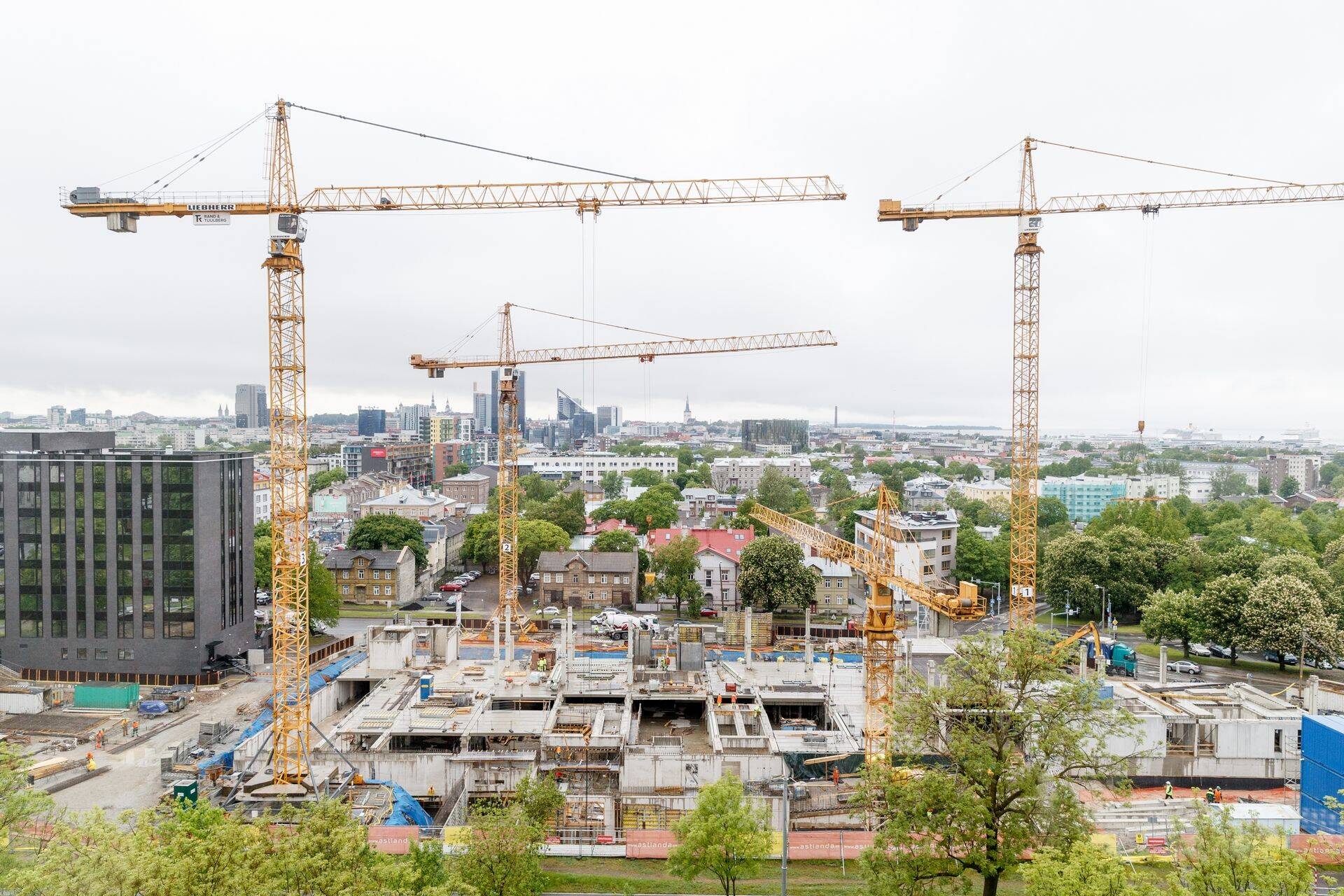Tallinna ehitatakse.