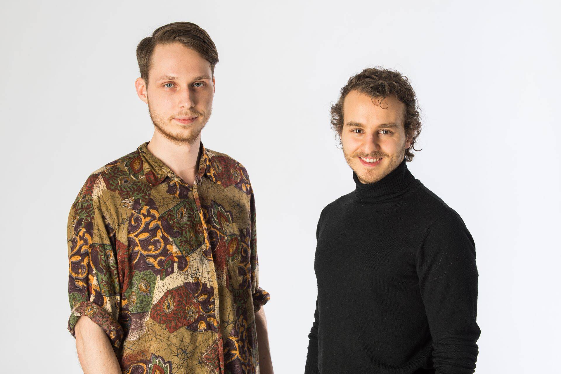 Idufirma Sentinel asutajad Kaspar Peterson (vasakul) ja Johannes Tammekänd.