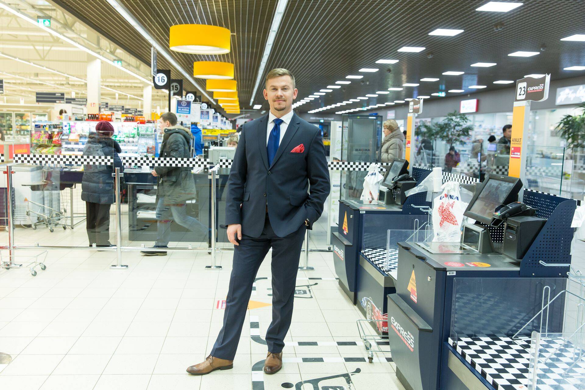 исполнительный директор Maxima Eesti Марко Пыдер.