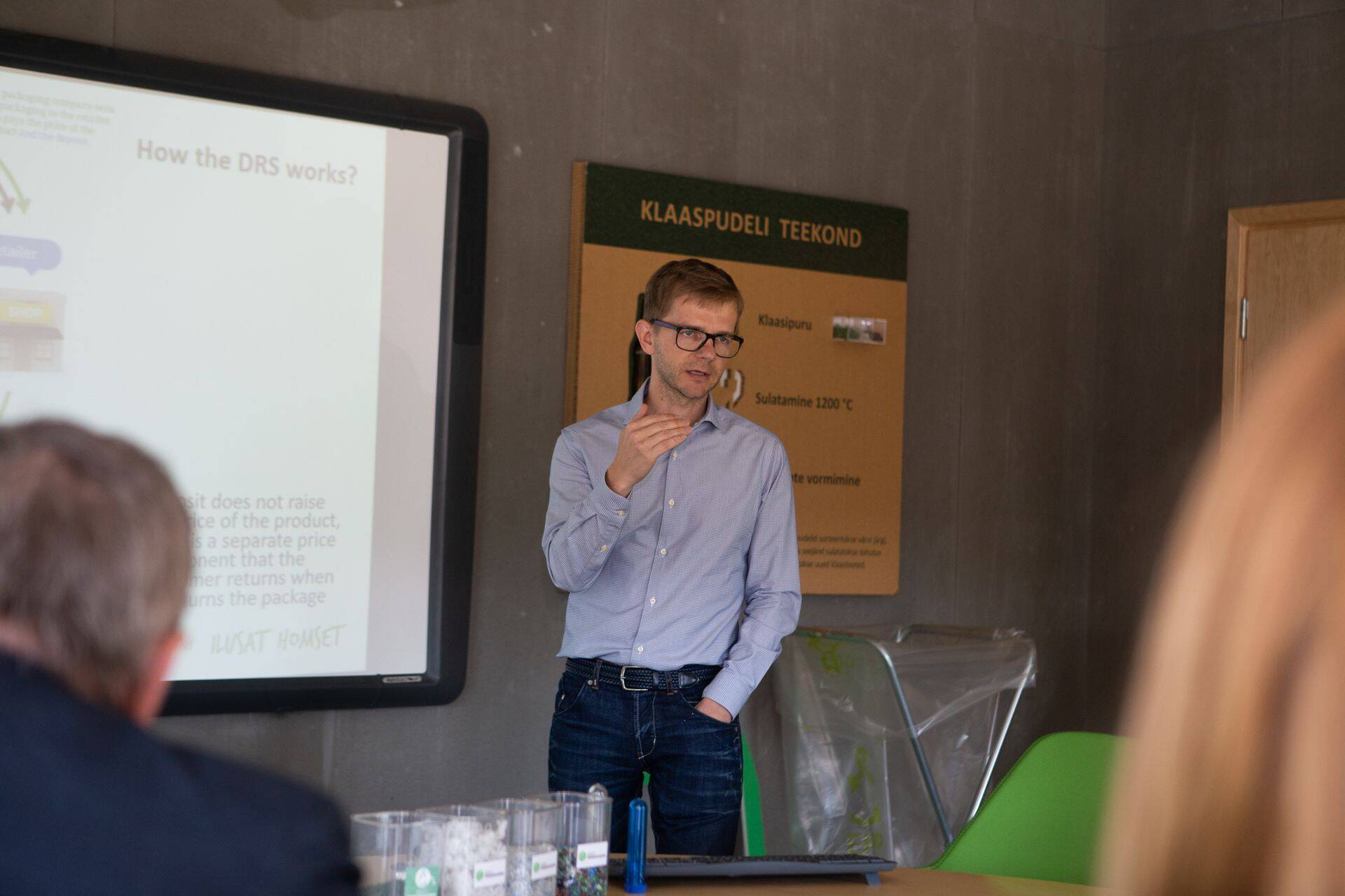 Исполнительный директор Eesti Pandipakend OÜ Каупо Карба рассказывает о системе залоговой тары.