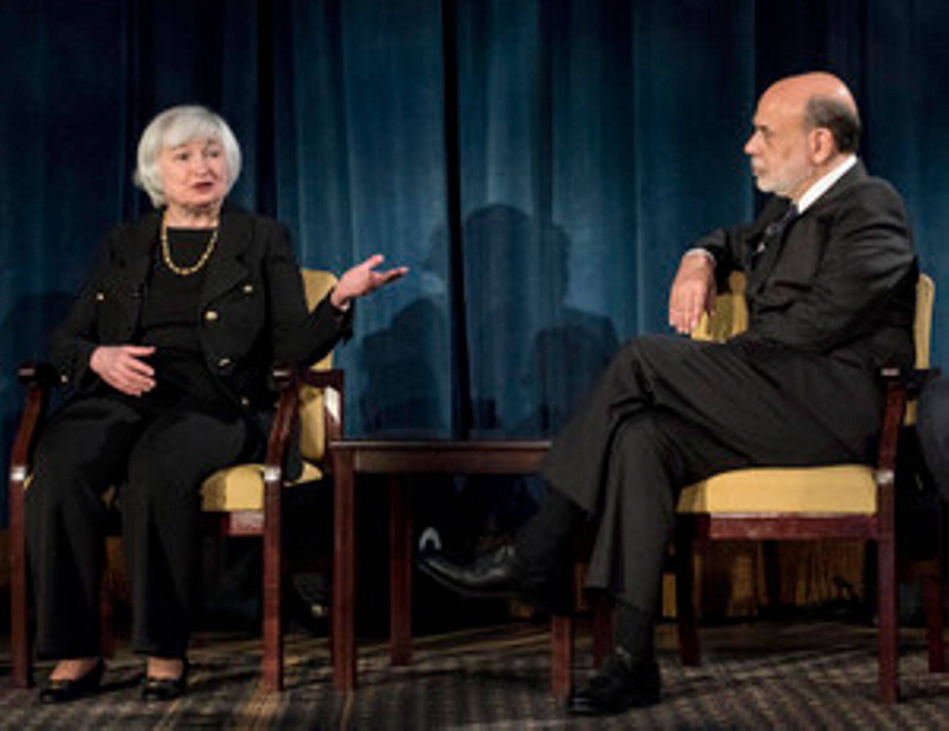 Janet Yellen ja Ben Bernanke