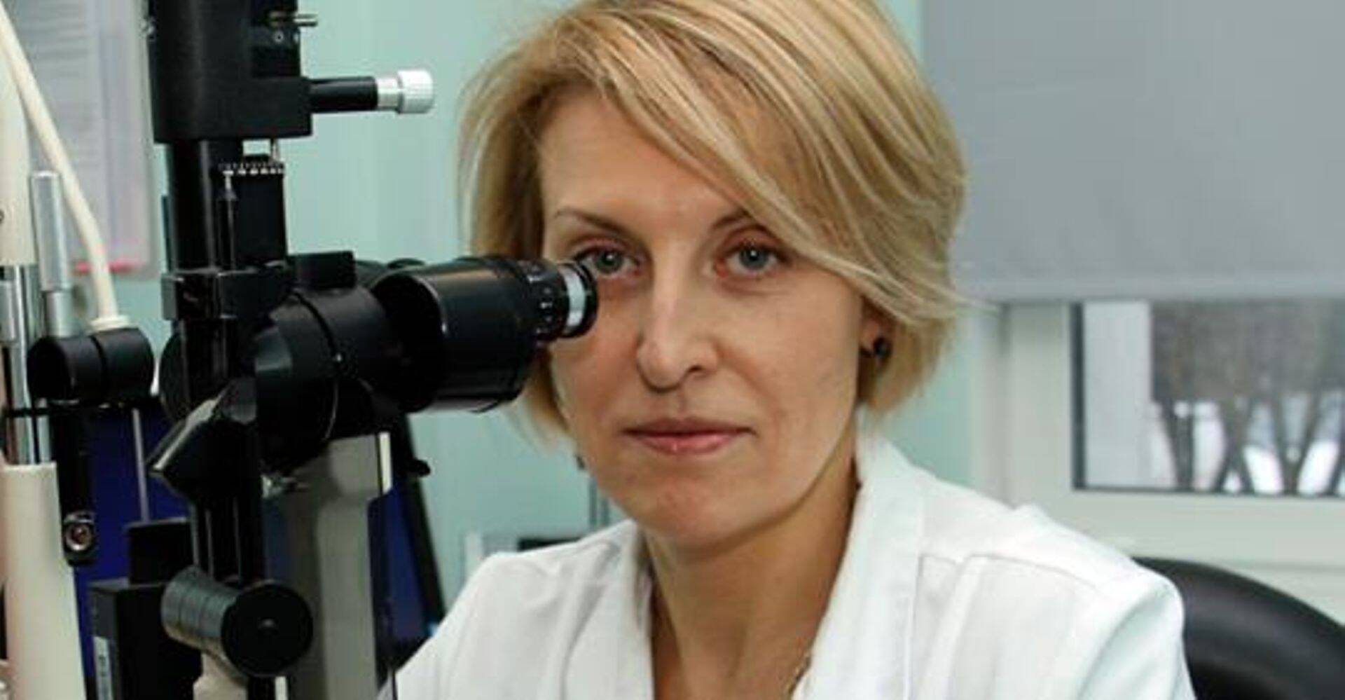 Oftamoloog Margarita Rebrov.