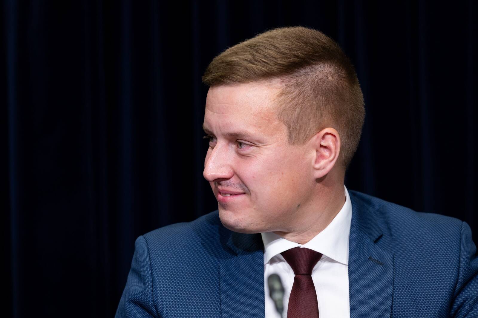 Министр экономики Эркки Кельдо.