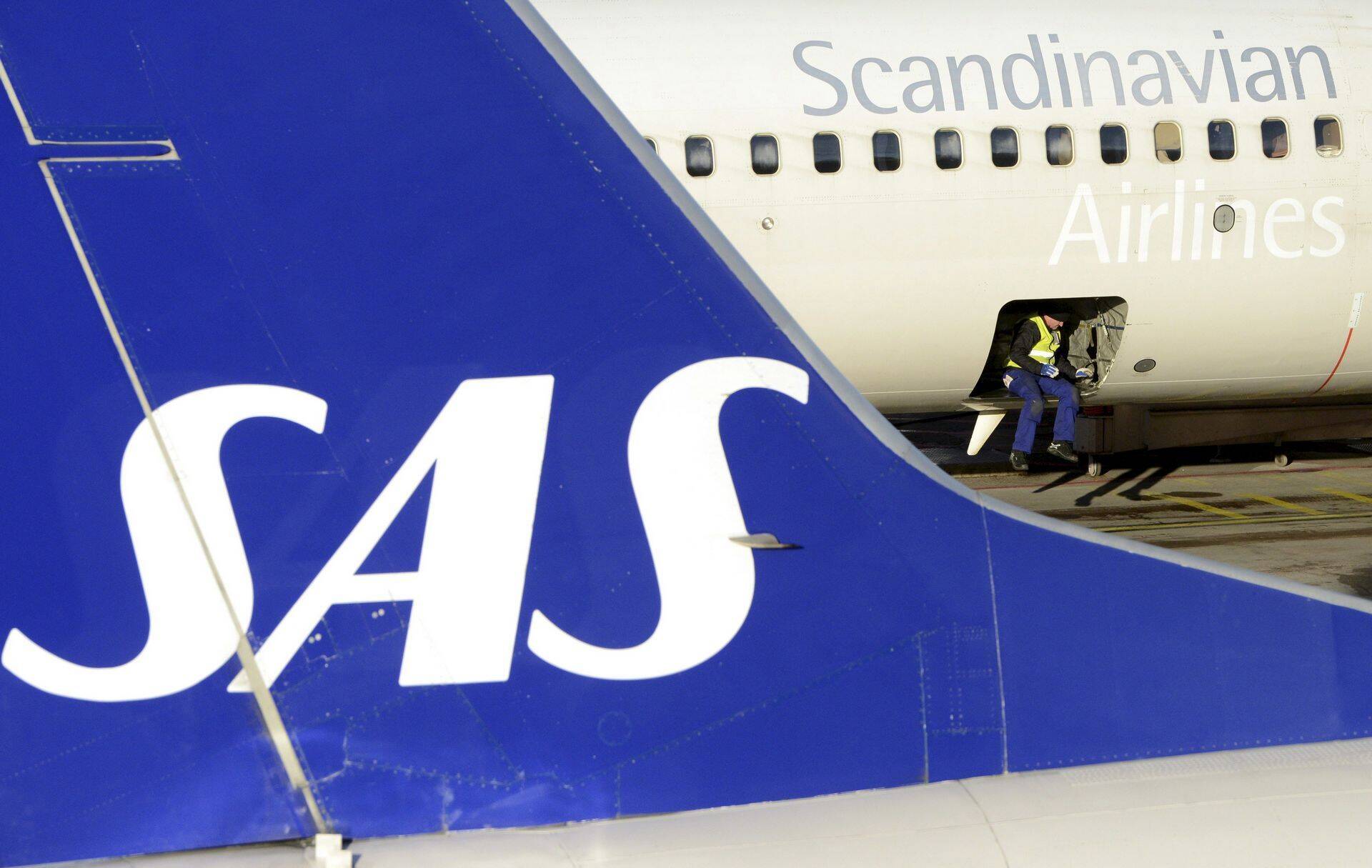 SASi lennuk Stockholmi Arlanda lennuväljal