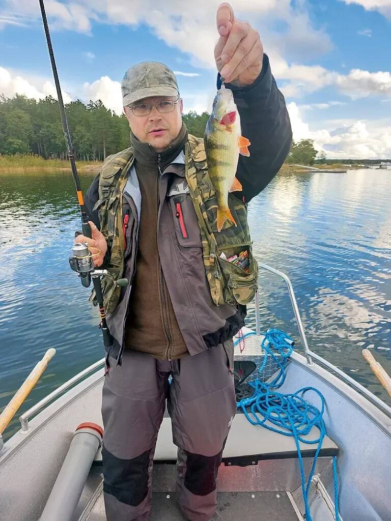 … aga mõne aja pärast harjus ära. Ainult ahvenad ju.