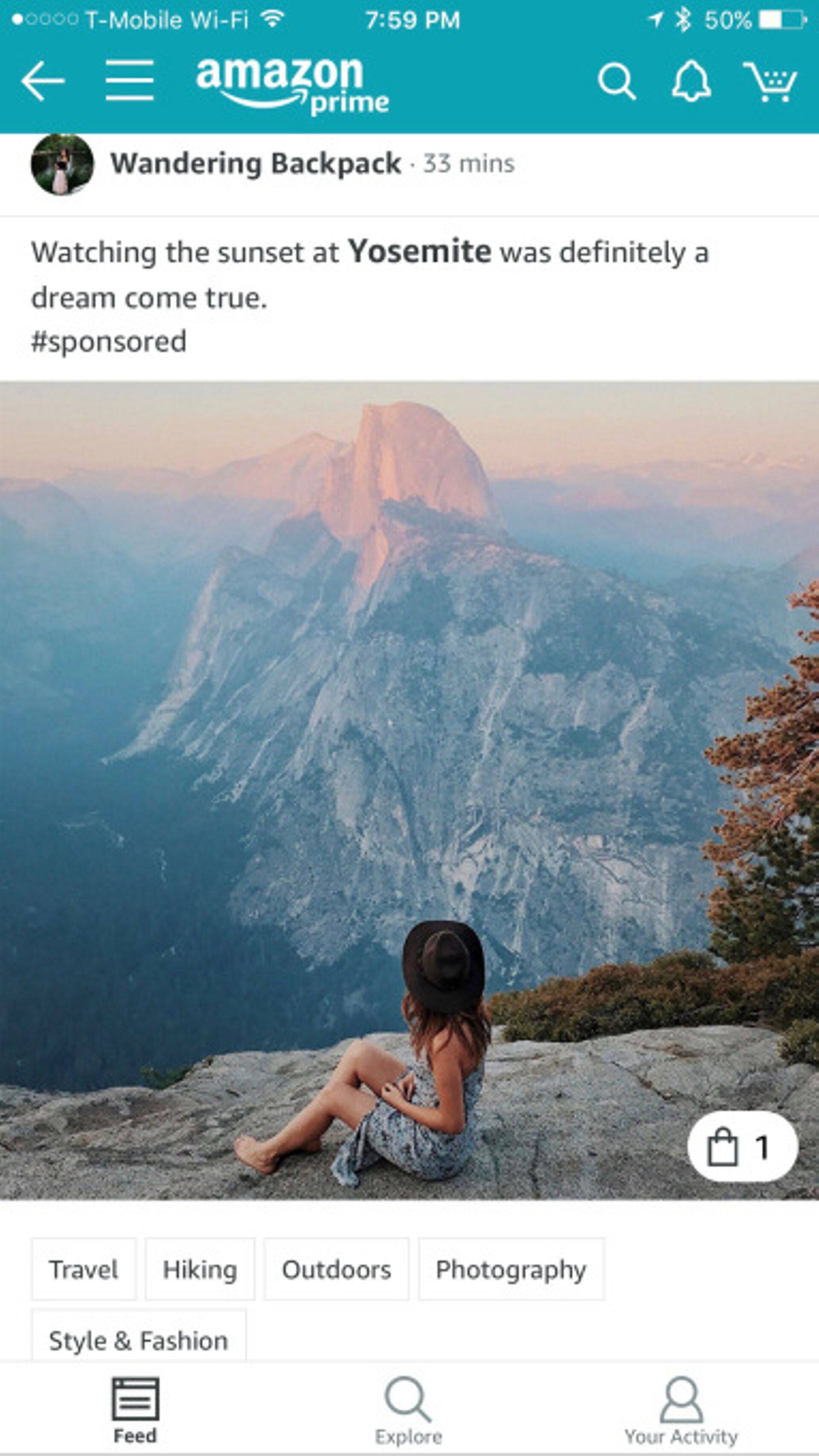 Amazon запустила «Instagram для шоппинга»
