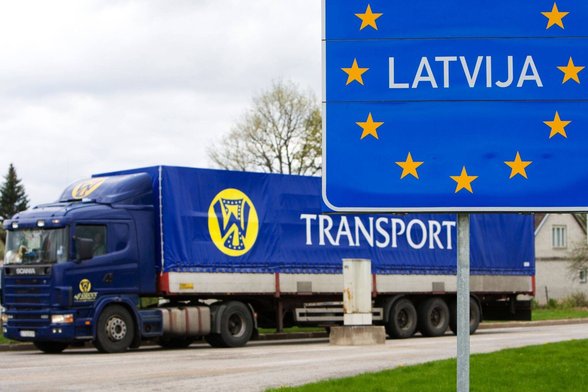 Veokijuhid õnneks veel positiivset testi Läti piiril esitama ei pea.