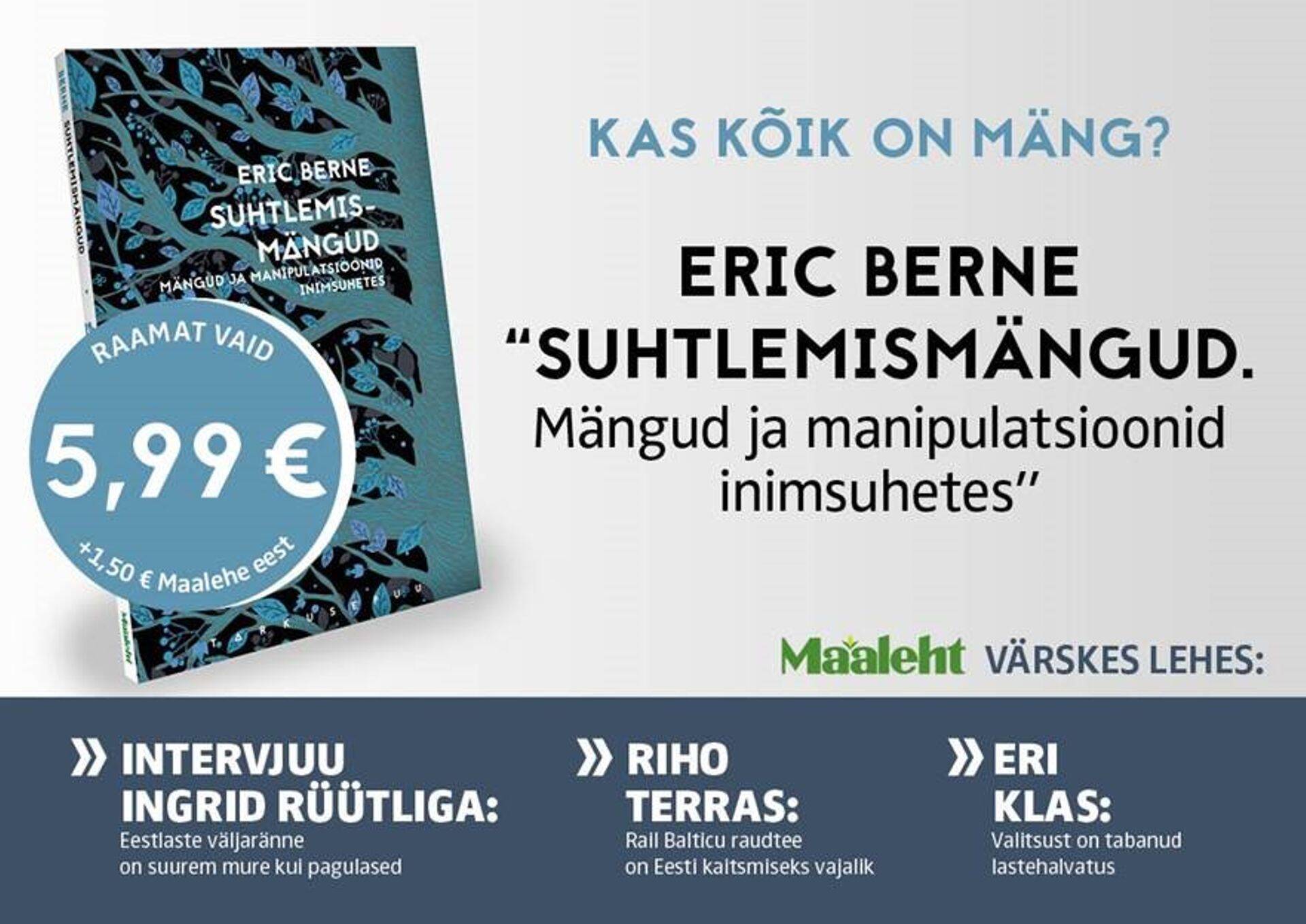 Maalehe raamatusarja Tarkusepuu kampaania reklaam