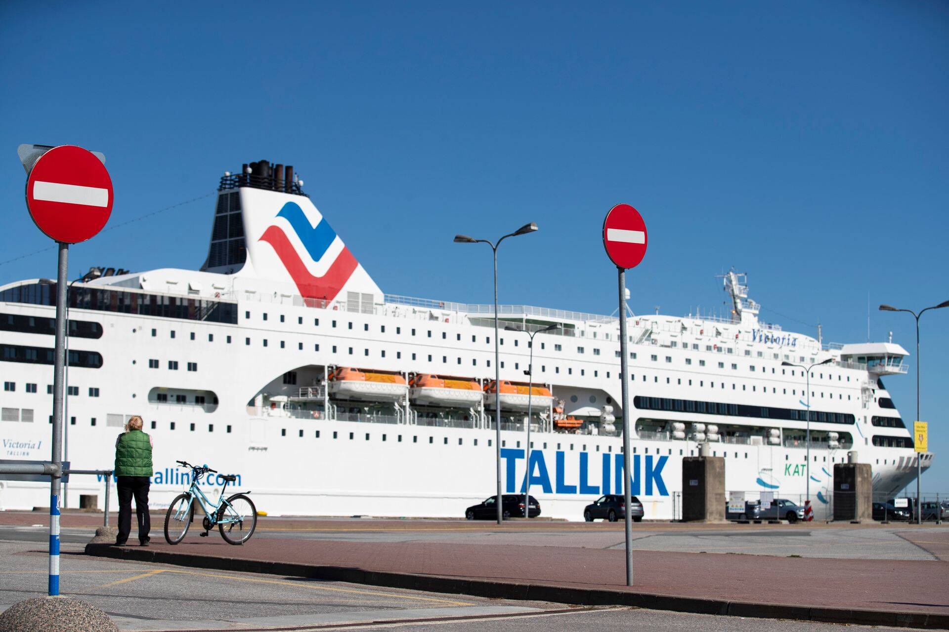 Tallinki seitse laeva seisid esimeses kvartalis endiselt sadamas.