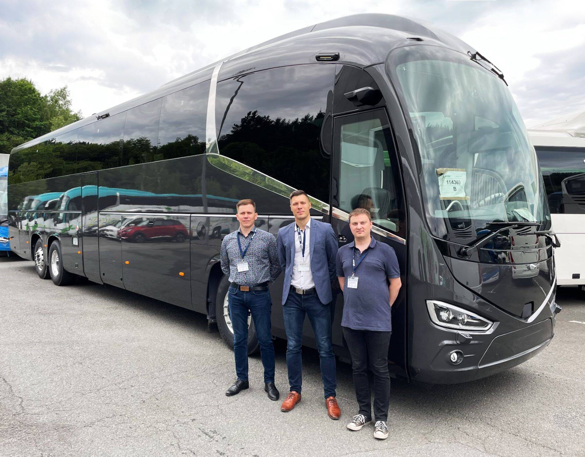 Один из закупленных в Испании автобусов Irizar i6S Efficient.