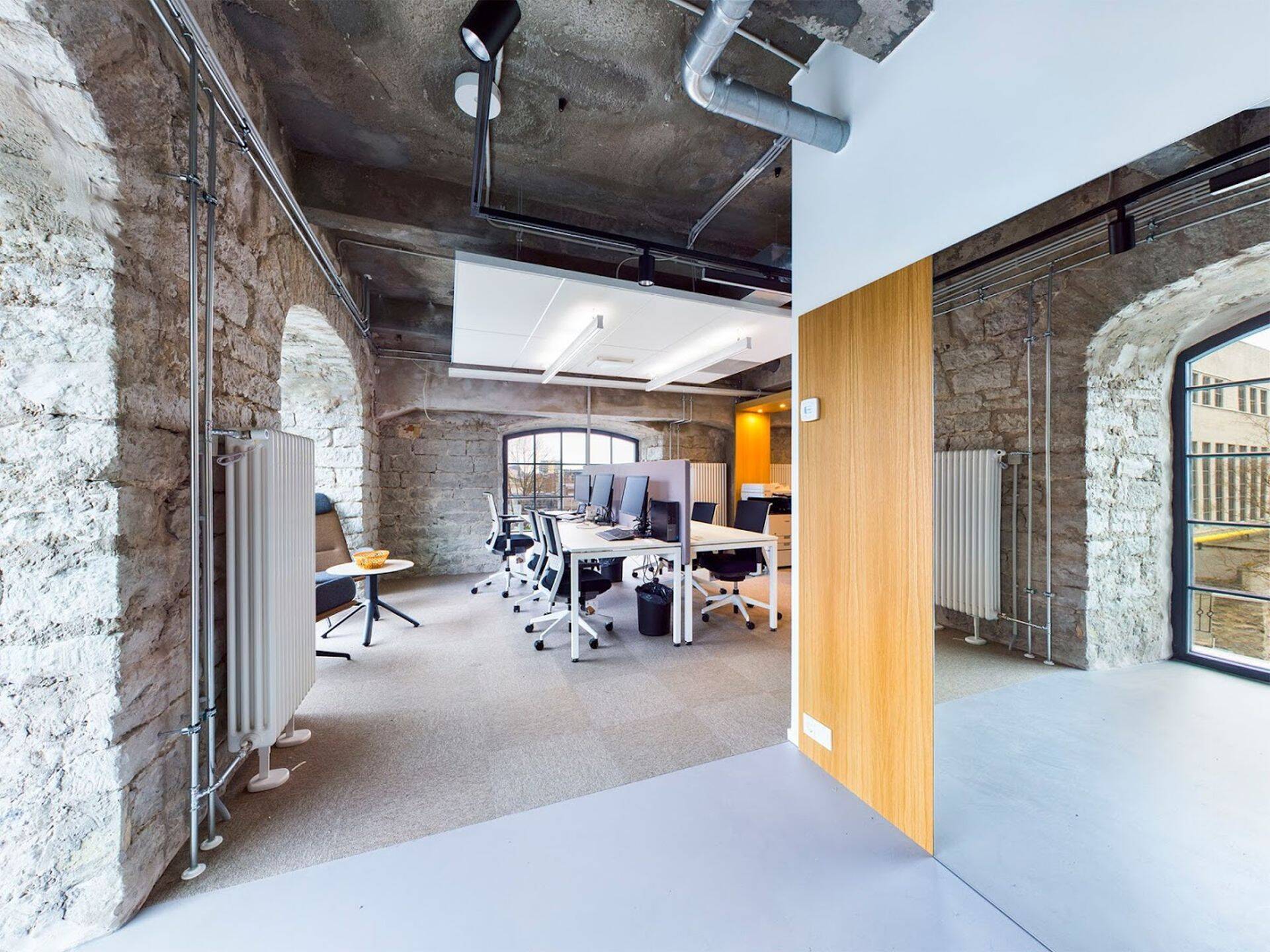 Kaanon Kinnisvara uus kontor Fahle ärikvartalis.