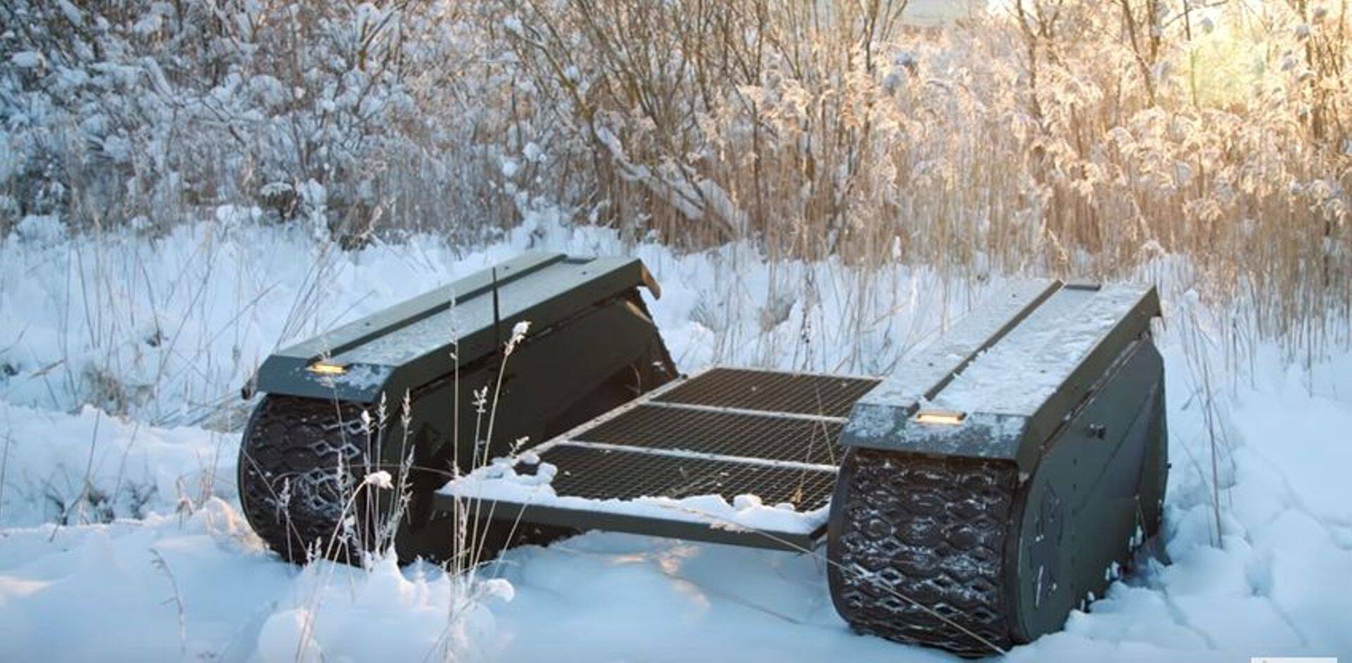 Milrem näitab oma mehitamata romiksõidukit Aasia messidel.