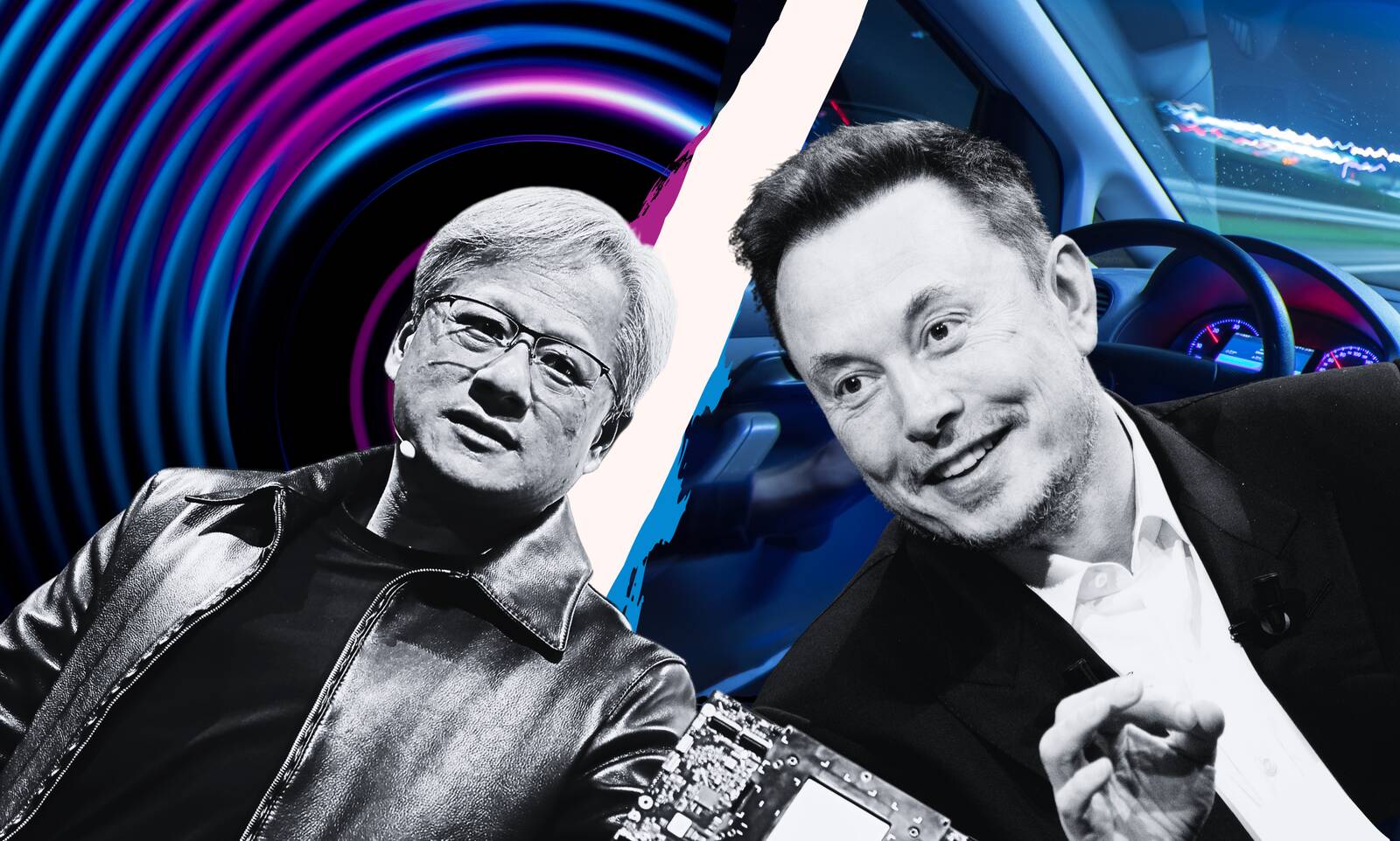 Jensen Huang on viinud Nvidia nii kiirele kasvule, et Elon Muski Tesla enam järgi ei jaksa joosta.
