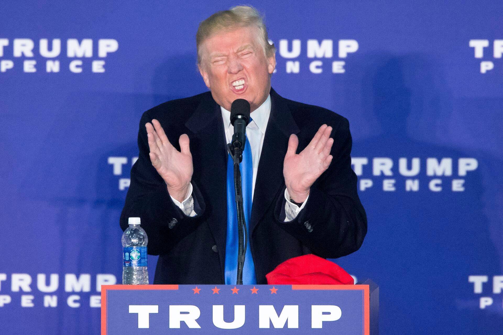 Donald Trump on uus USA president.