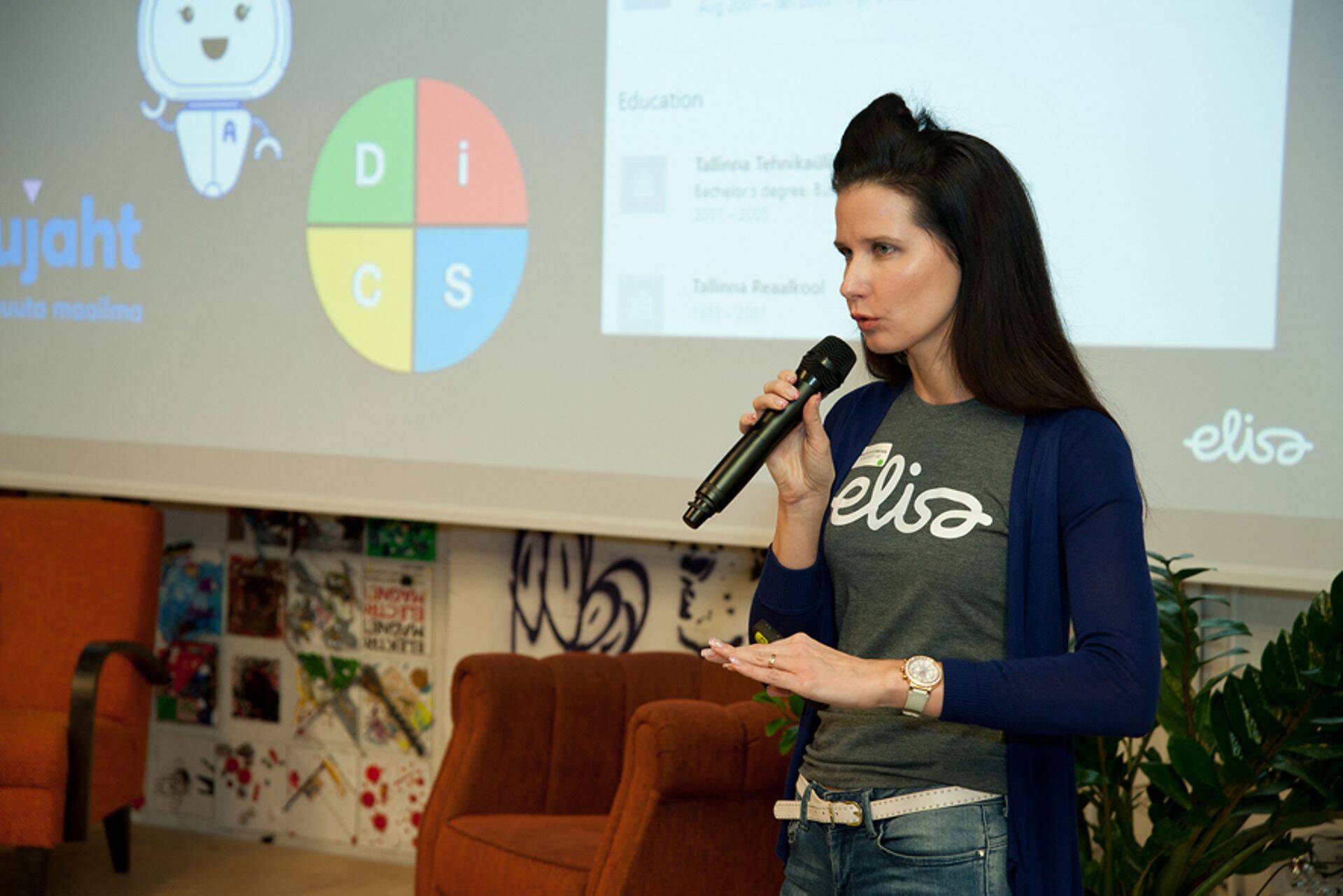 Elisa Eesti telekomivaldkonna juht Mailiis Ploomann.