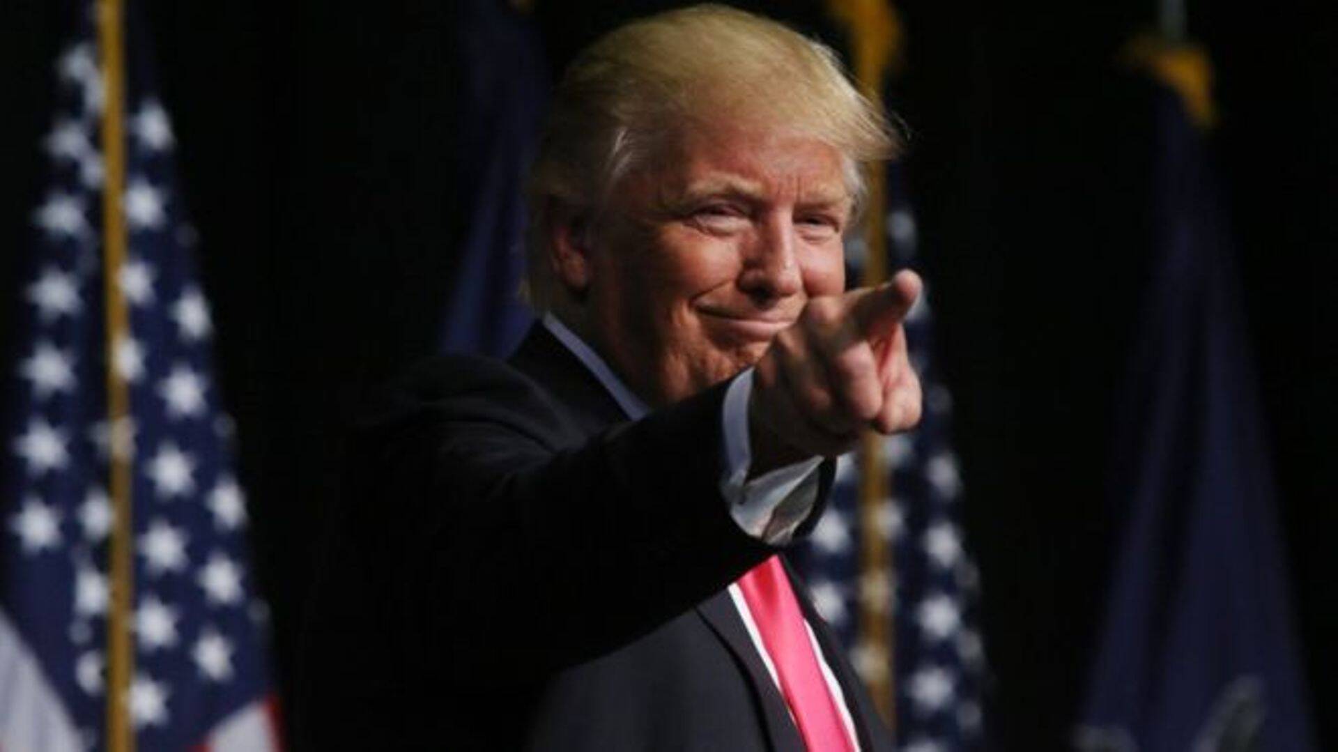 Американский президент Дональд Трамп