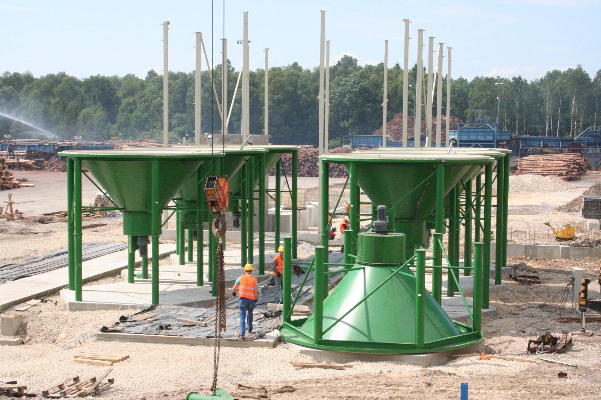 Stora Enso Eesti ASi Imavere saeveski territoorium.