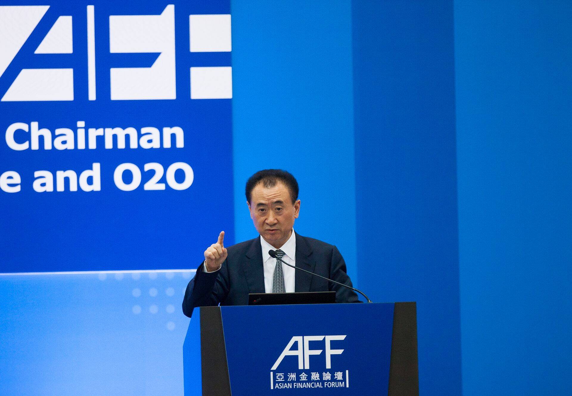 Dalian Wanda Groupi omanik, Hiina rikkaim inimene Wang Jianlin.