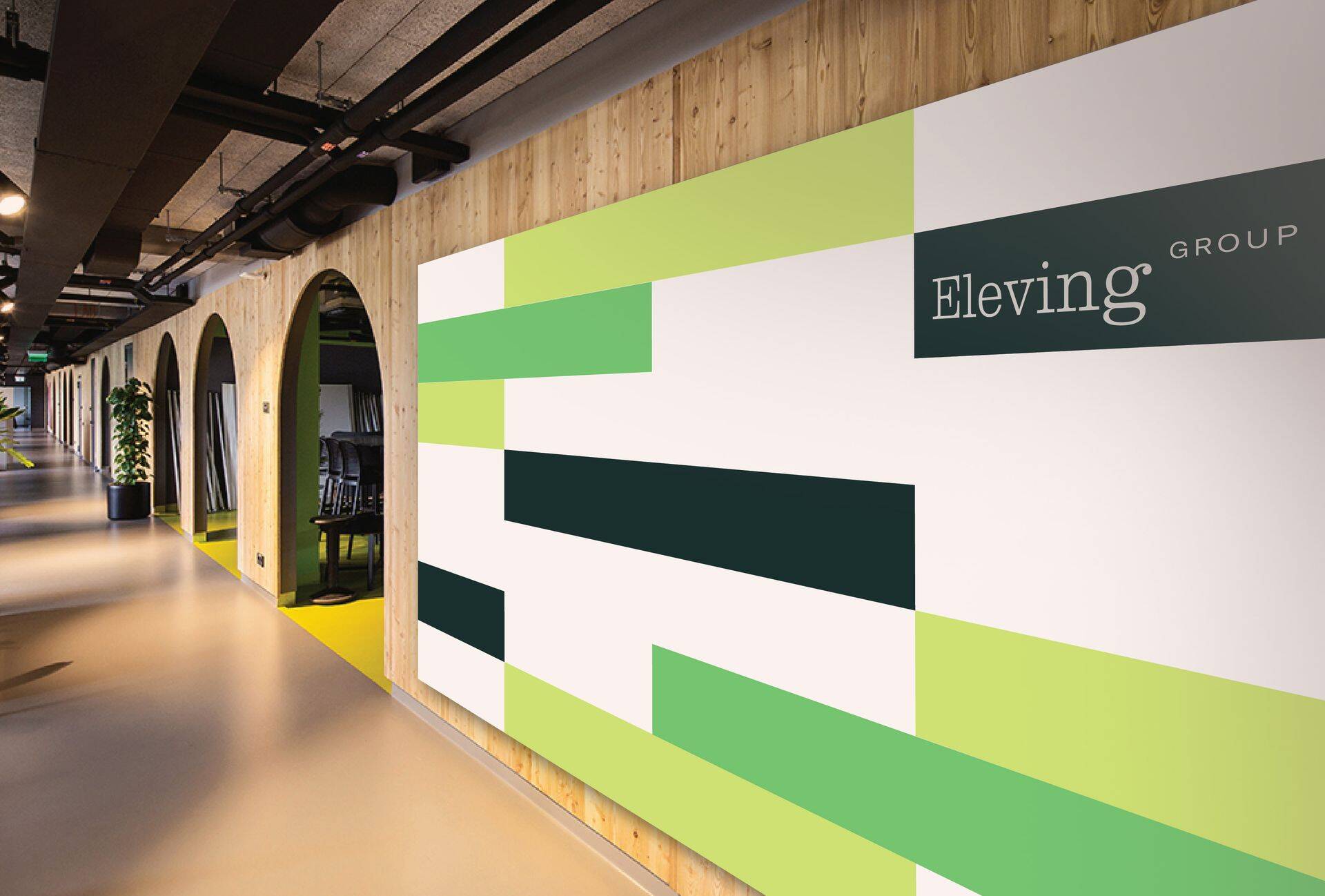 Ettevõtte kontor uue nimega.