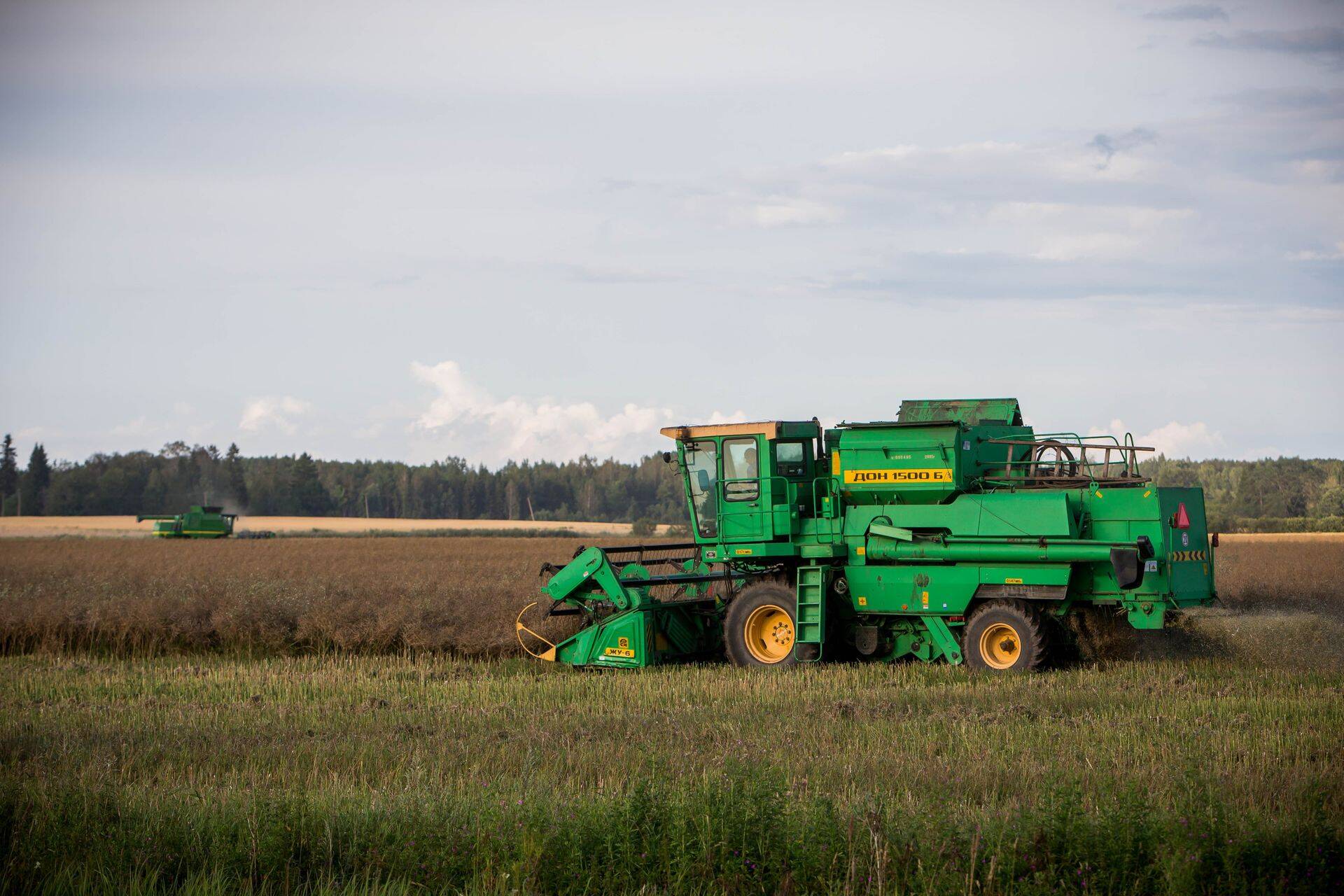 Viljakoristus Jõgevamaal.