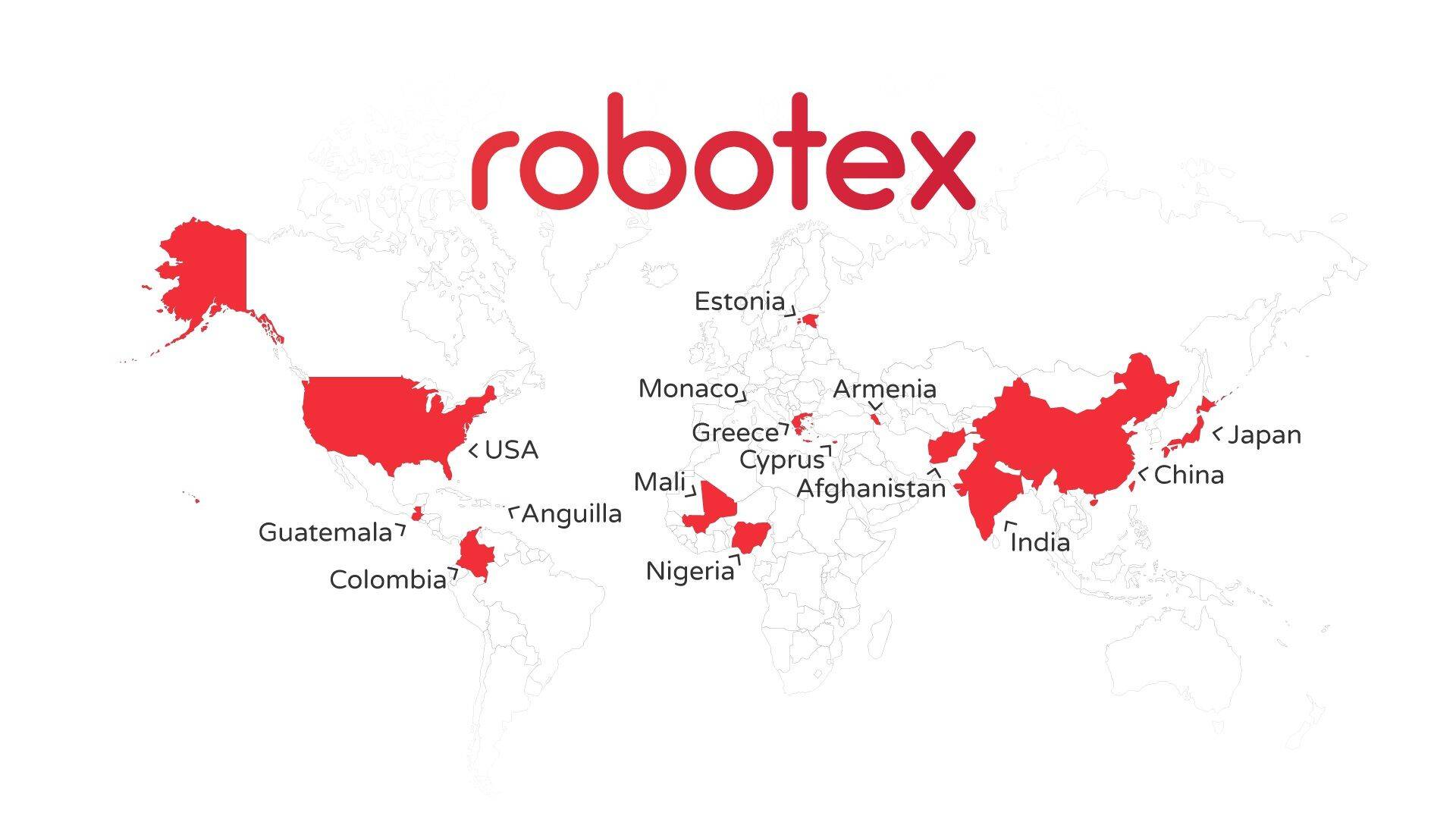 Robotex töötab 15 riigis