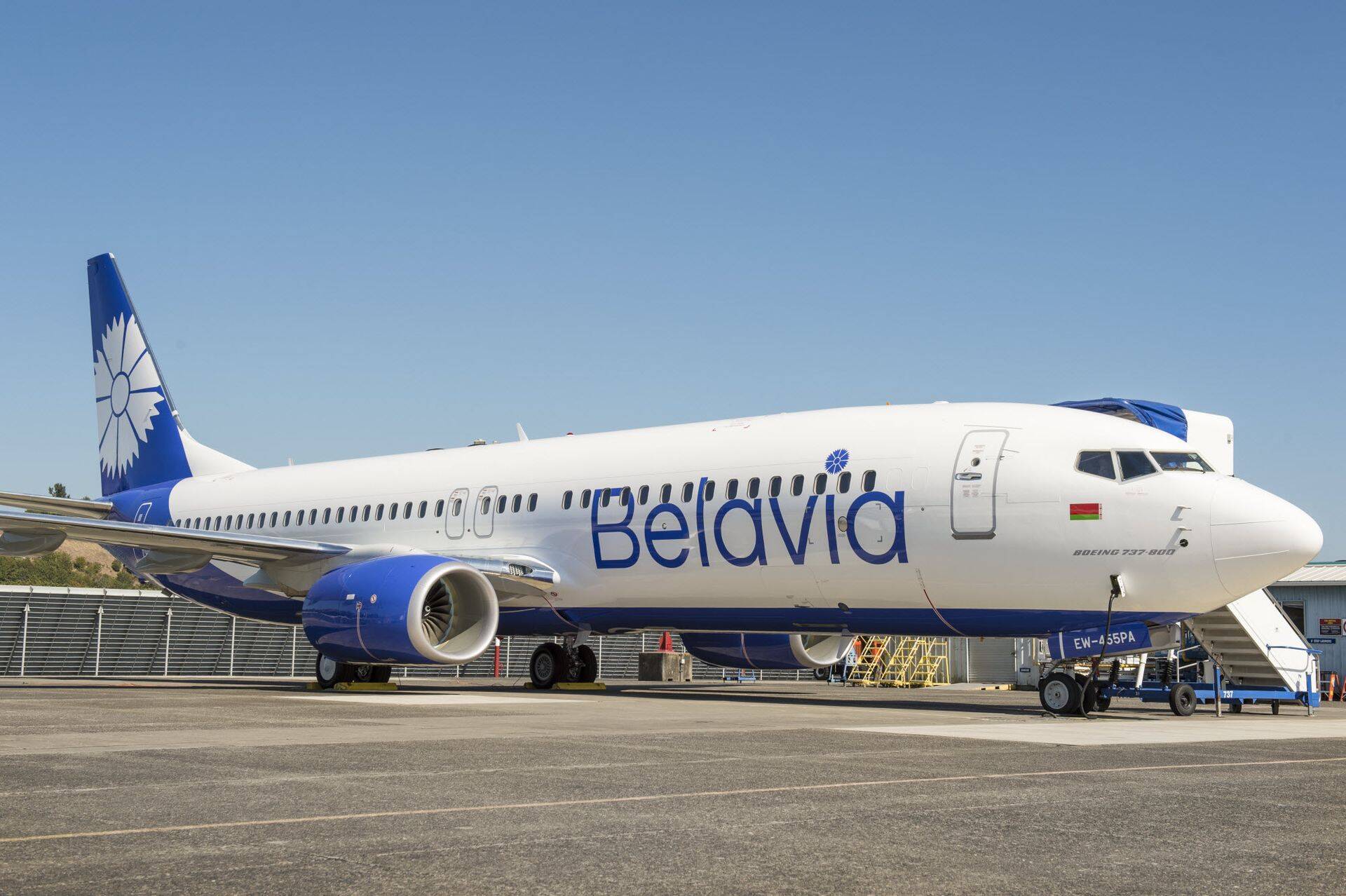 Belavia värvides Boeing 737.