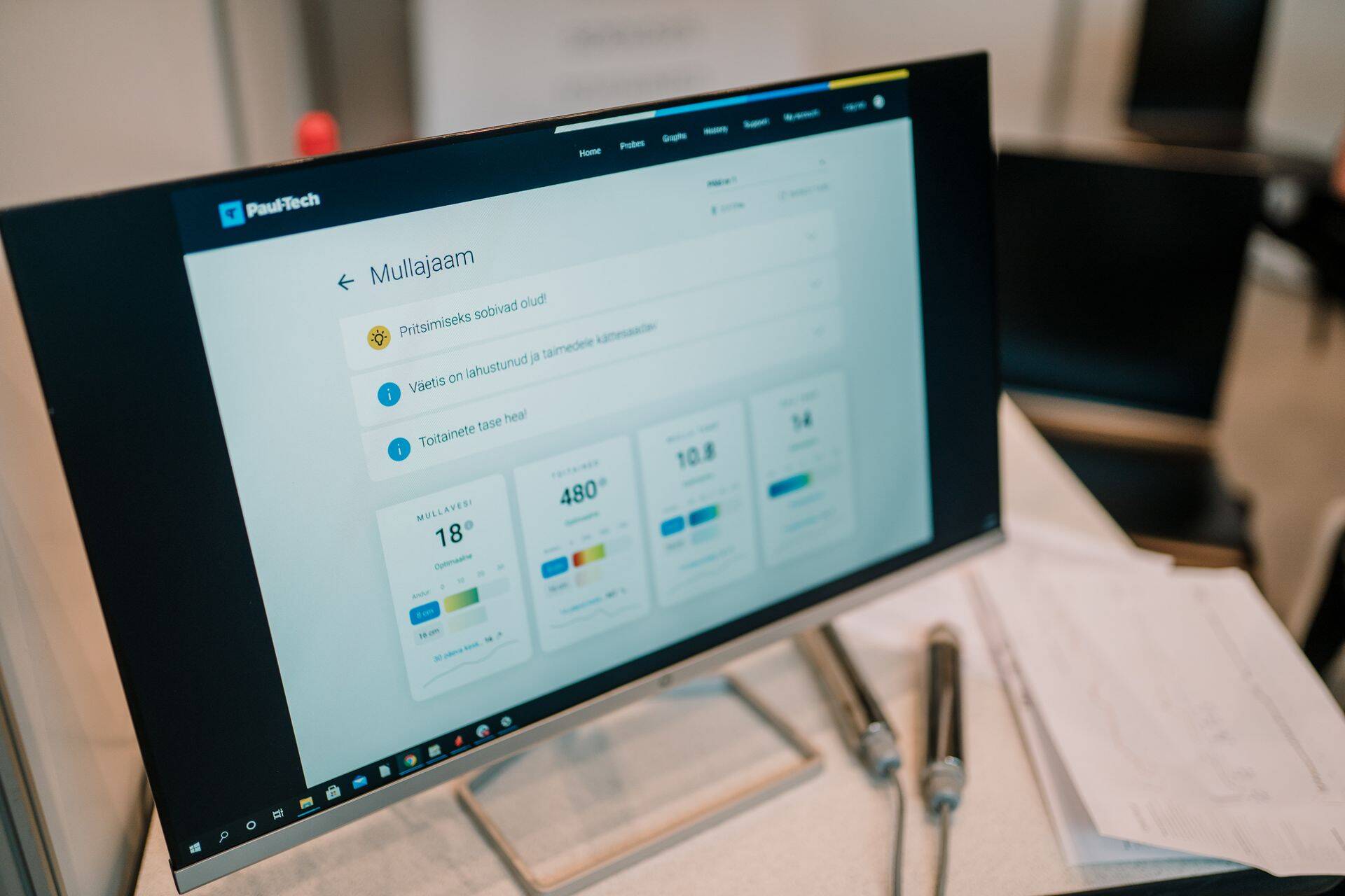 Mullajaam aitab põllumeestel teha tarku otsuseid.