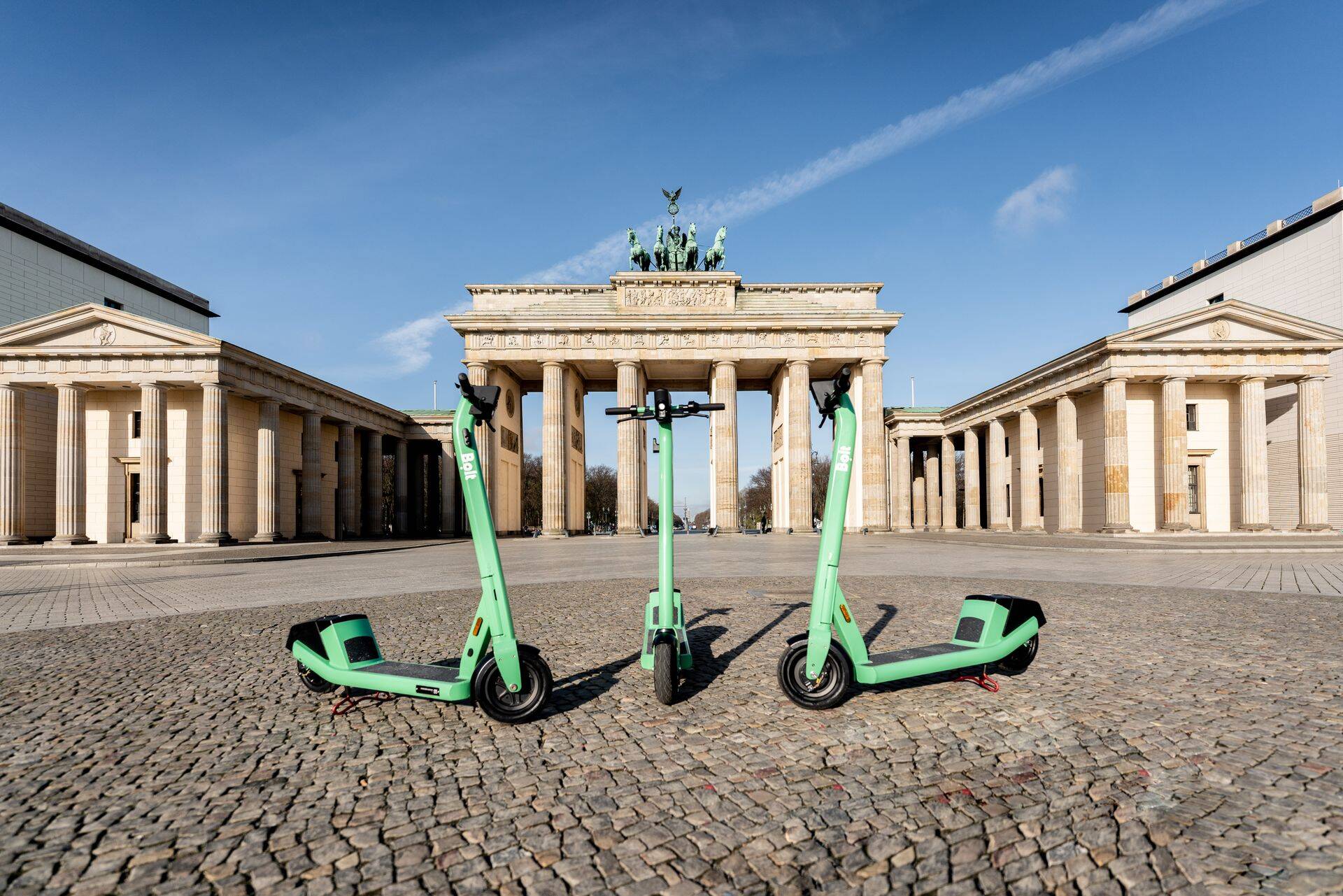 Bolti elektrilised rattad Saksamaal.