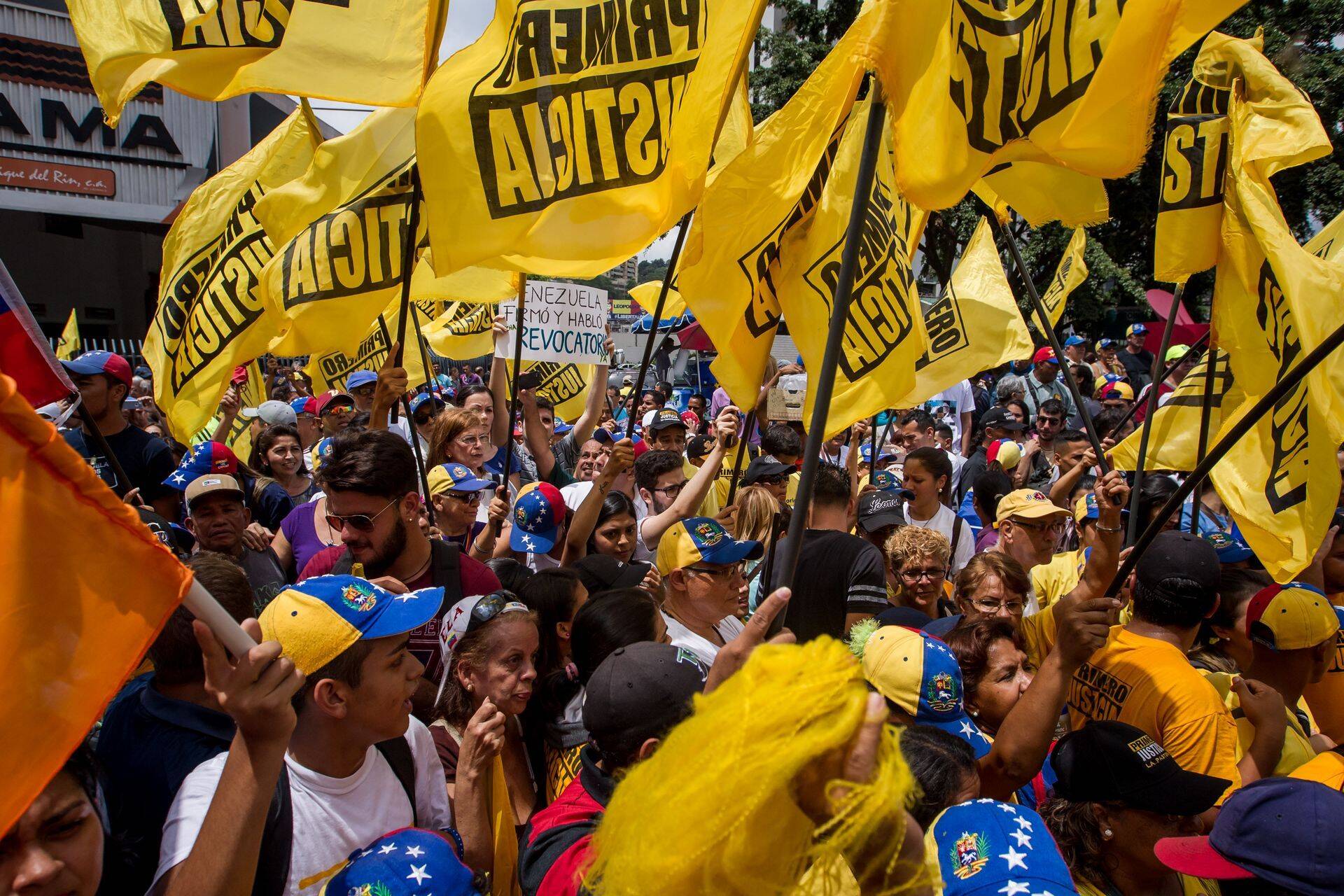 Venezuelas toimus ka möödunud nädalal protestiaktsioon, mida juhtis opositsioon.